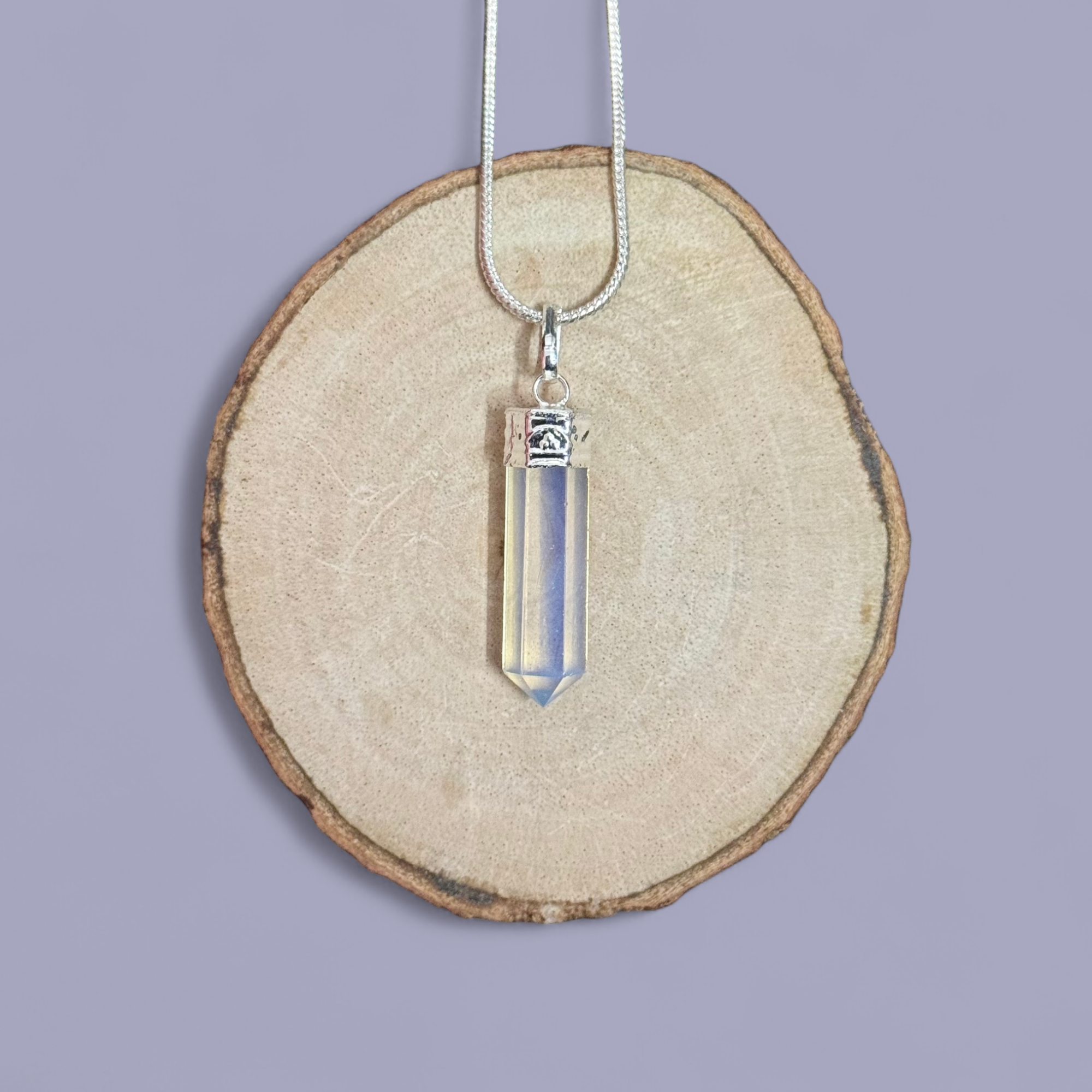 Opalite Pencil Pendant