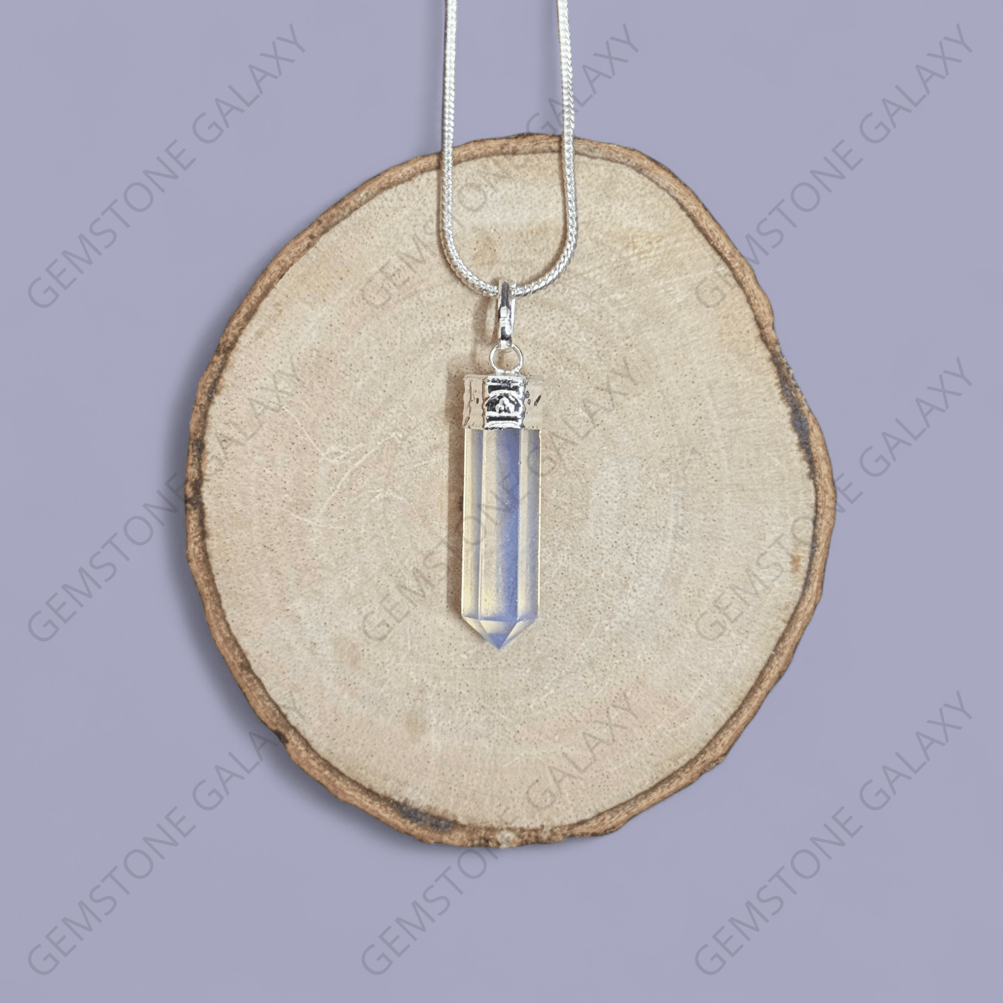Opalite Pencil Pendant