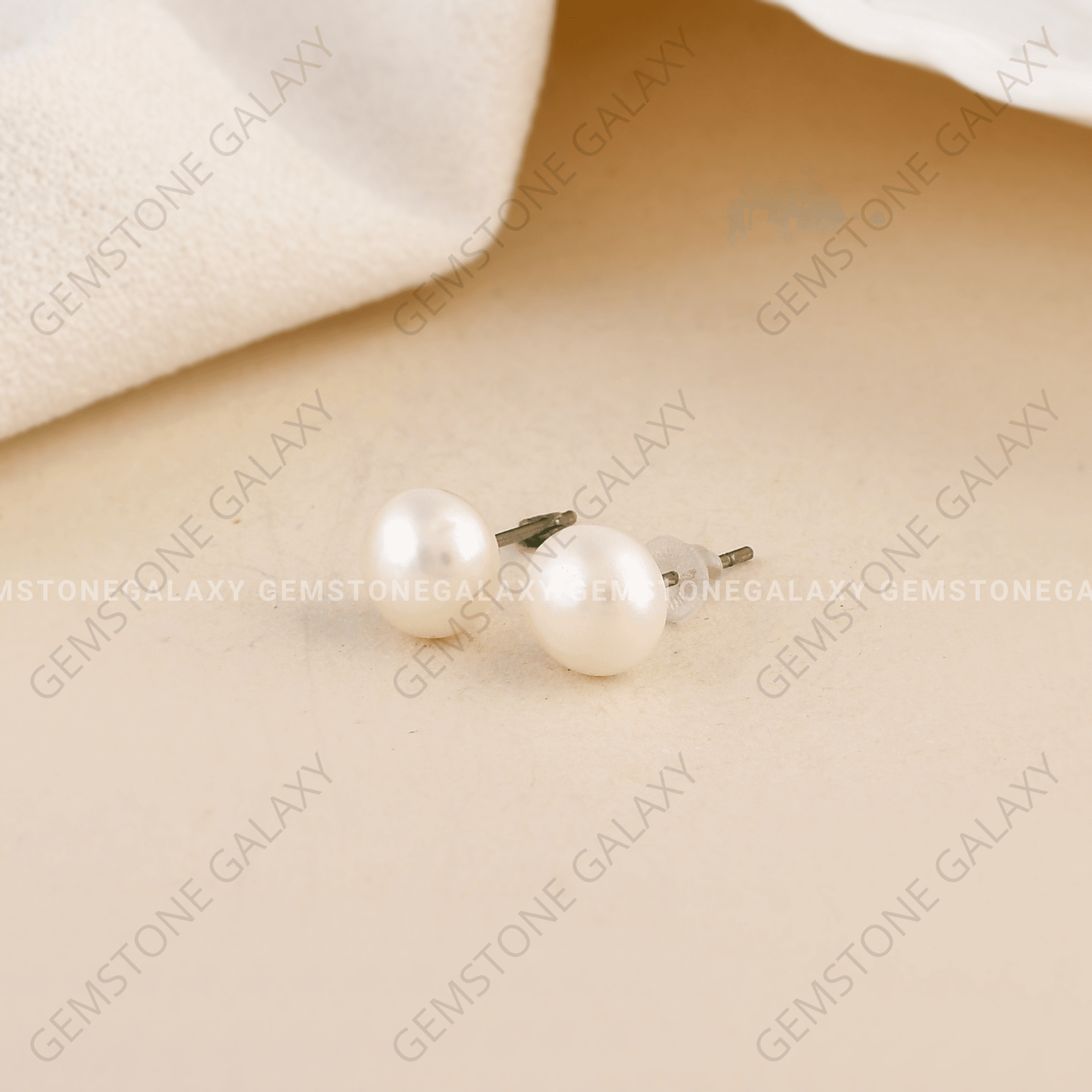 Freshwater Pearl Stud Earrings