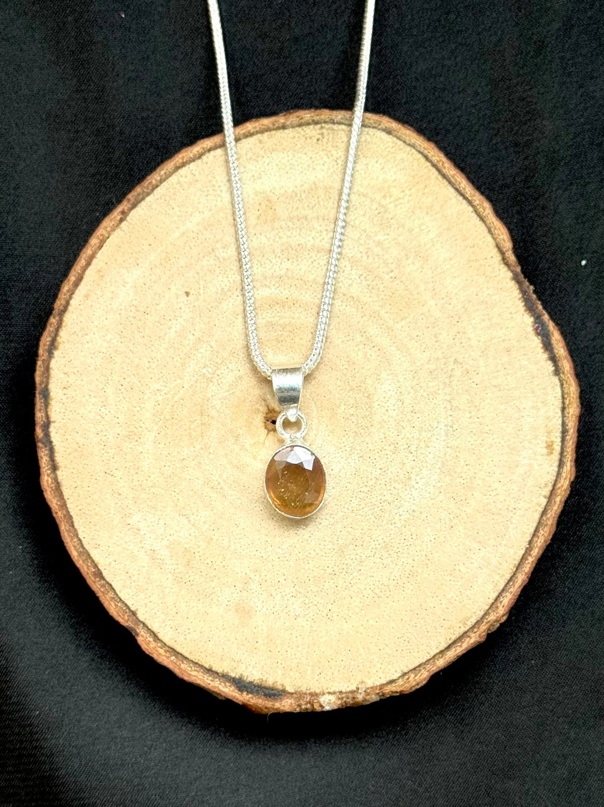 Yellow Sapphire (Pukhraj) Pendant