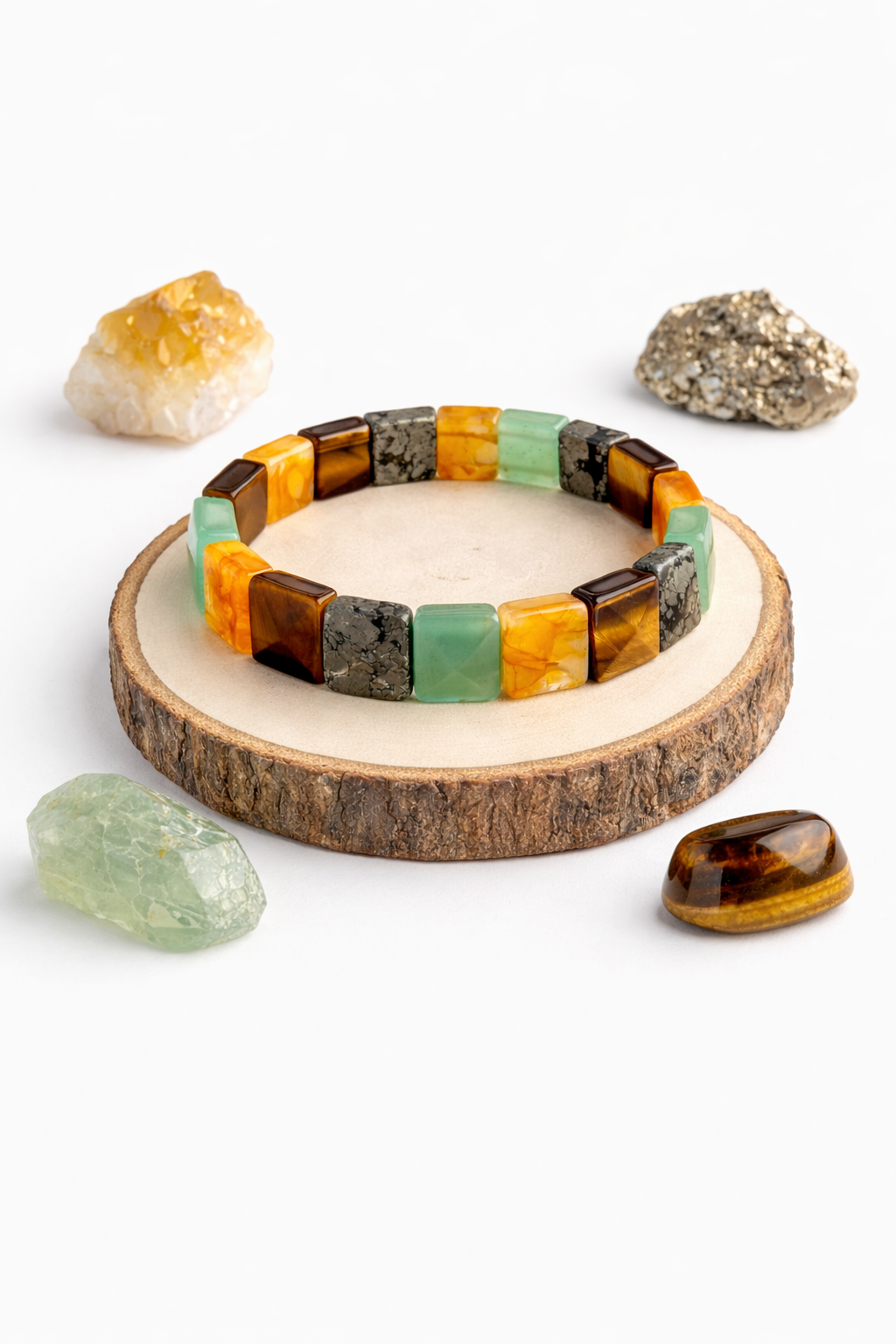 Money Magnet Square Cut Bracelet