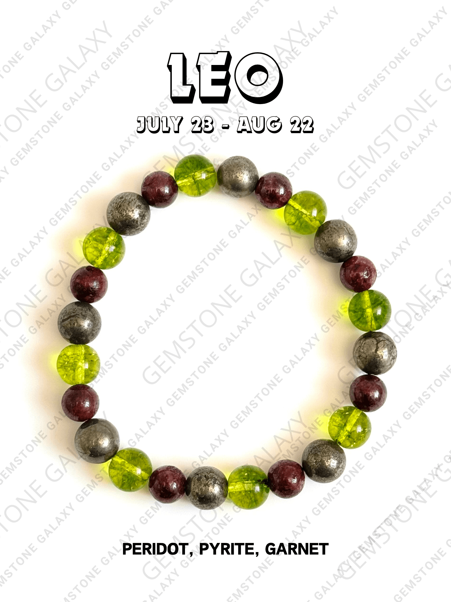 Leo Zodiac Bracelet (सिंह राशि)