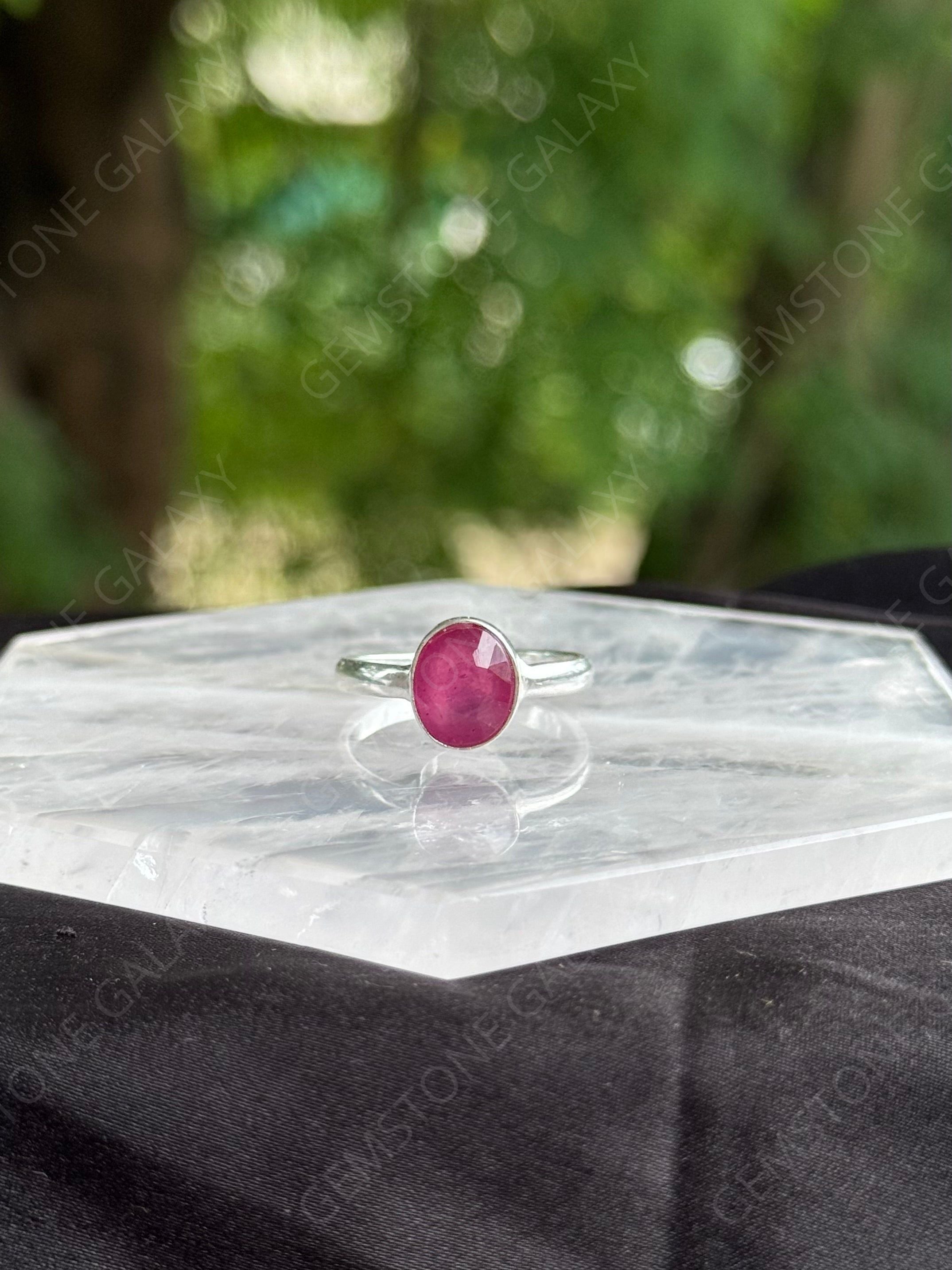 Ruby Adjustable Ring