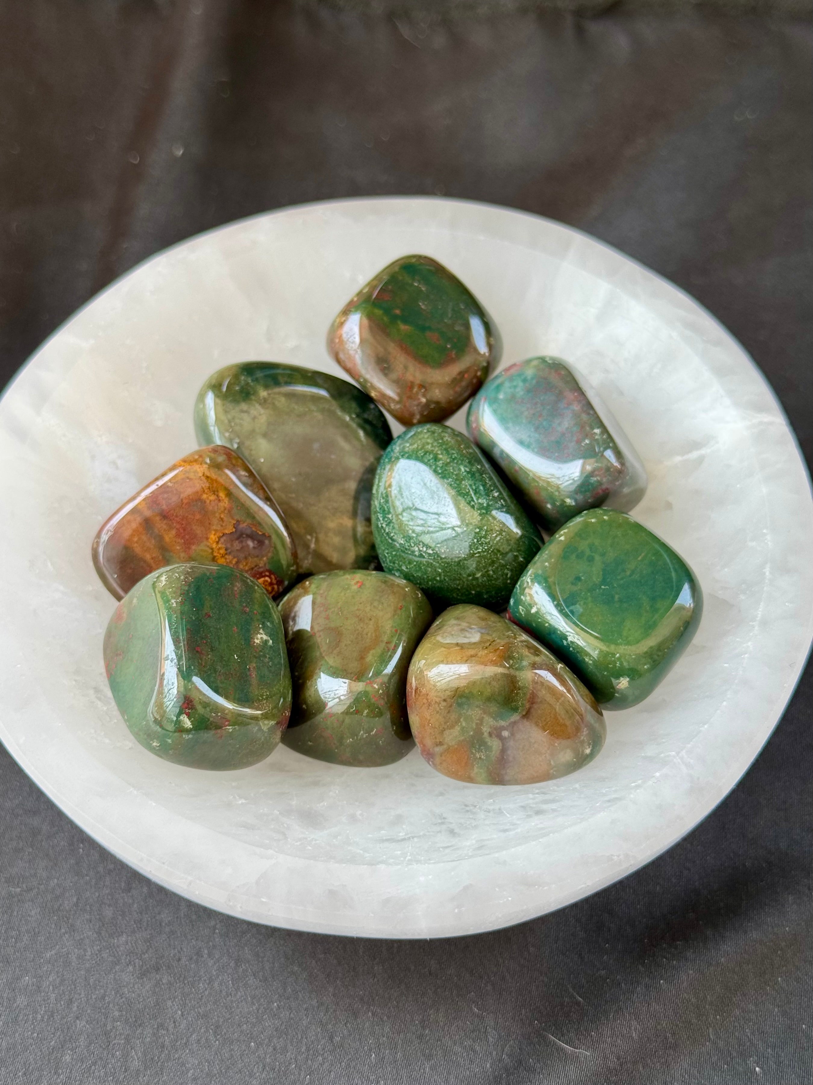 Indian Bloodstone Tumble