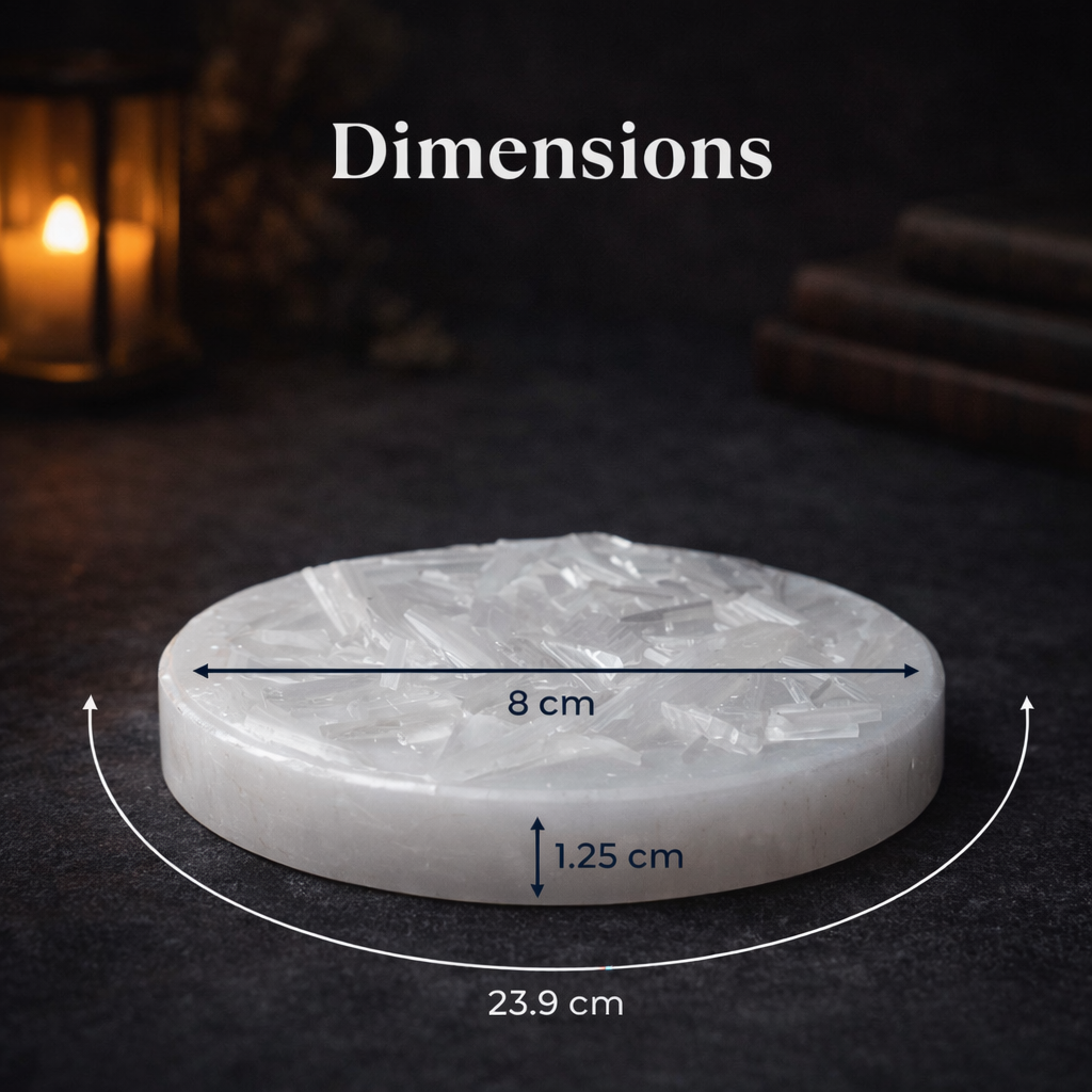 Raw Selenite Plate