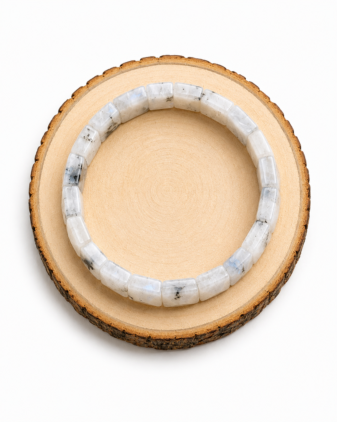 Moonstone Square Cut Bracelet