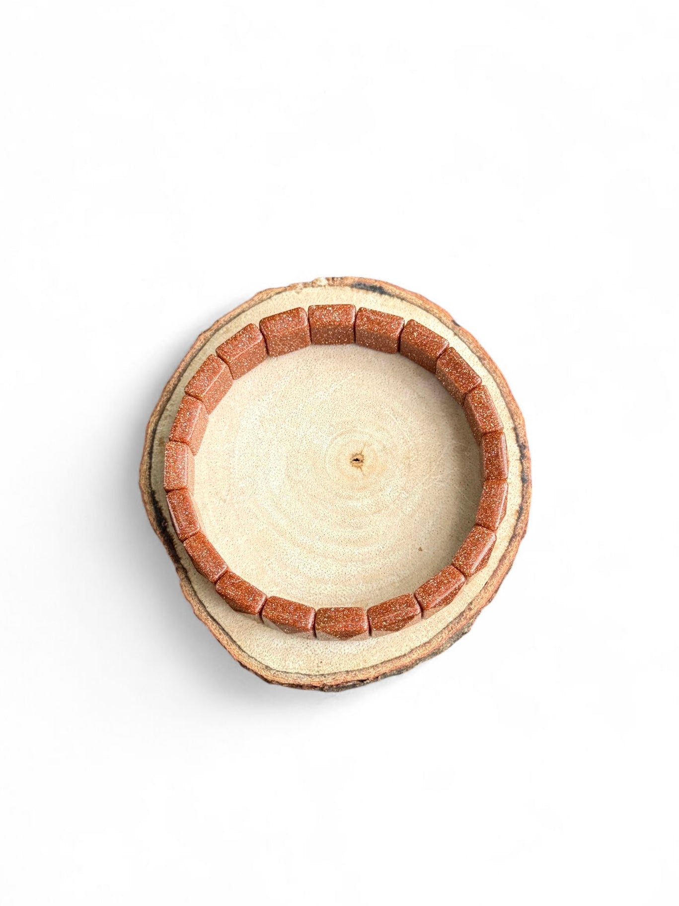 Sunstone Square Cut Bracelet