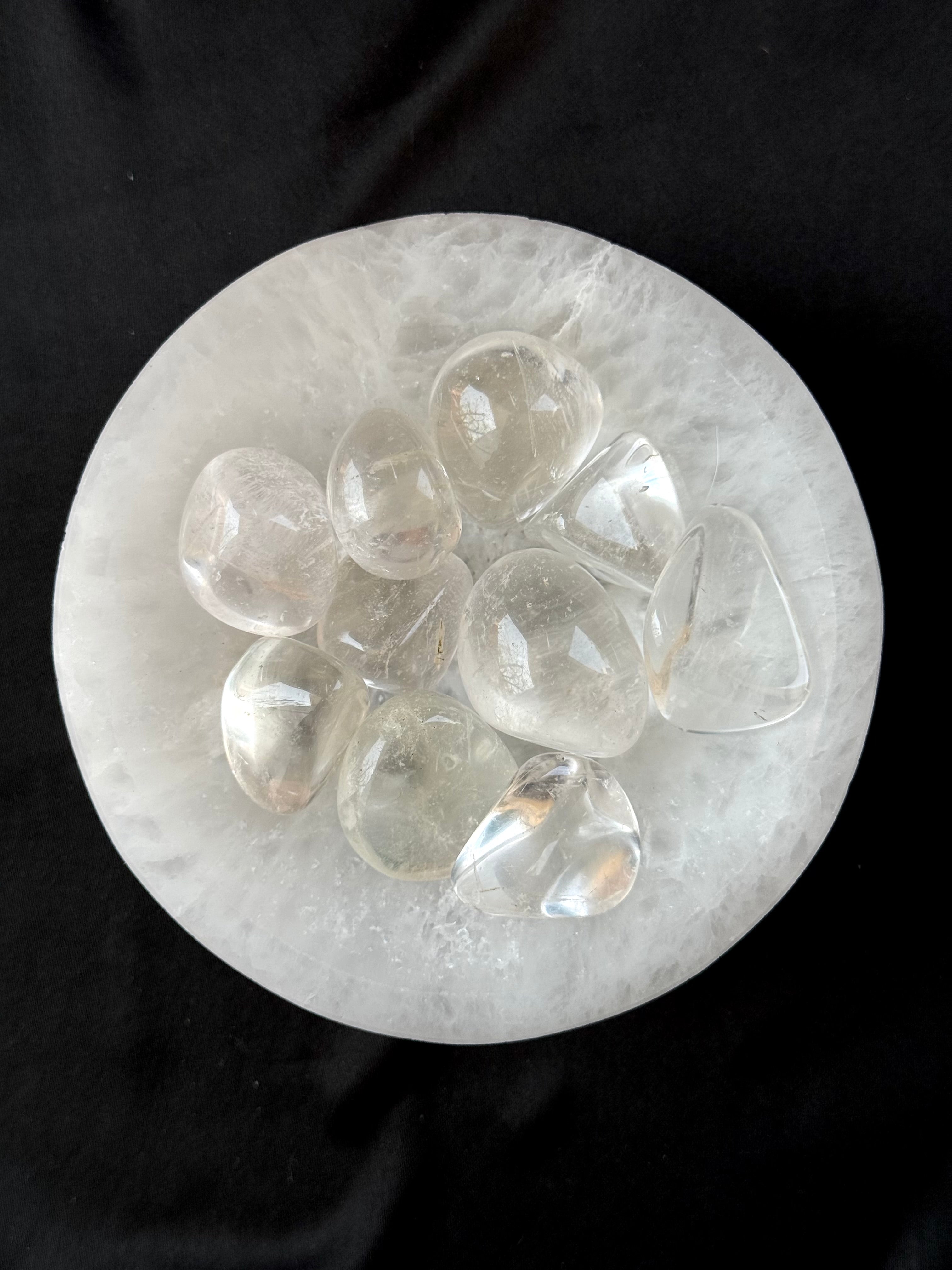 Clear Quartz Tumble
