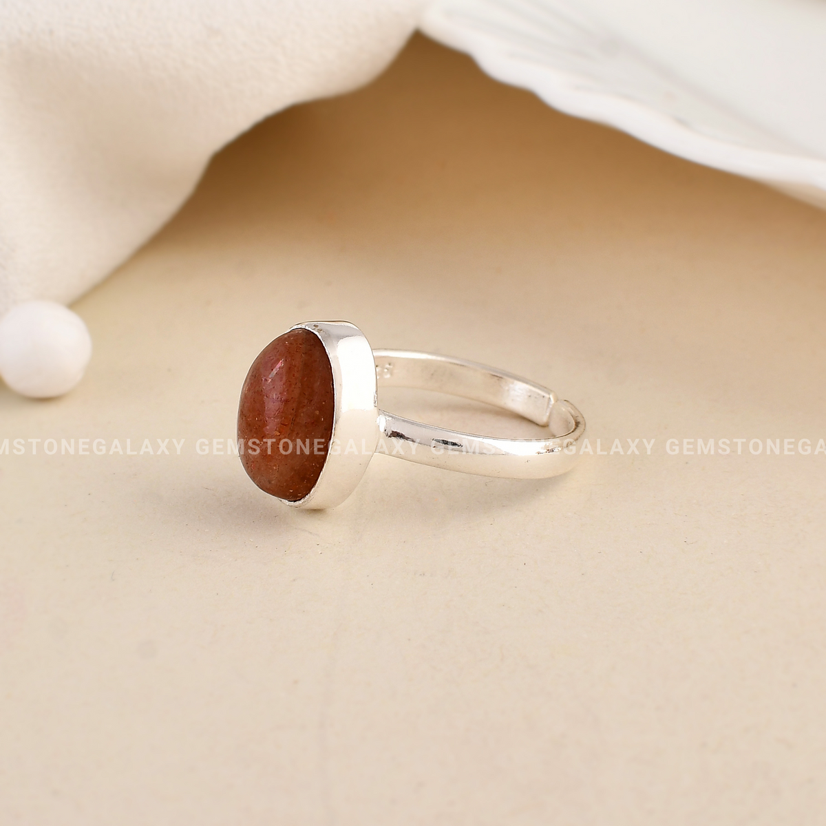 Sunstone Adjustable Ring