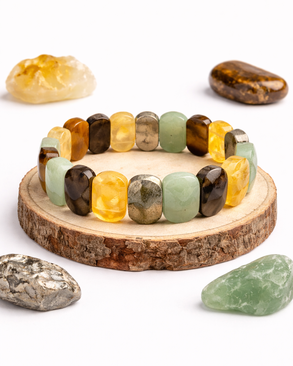 Money Magnet Oval Cut Bracelet