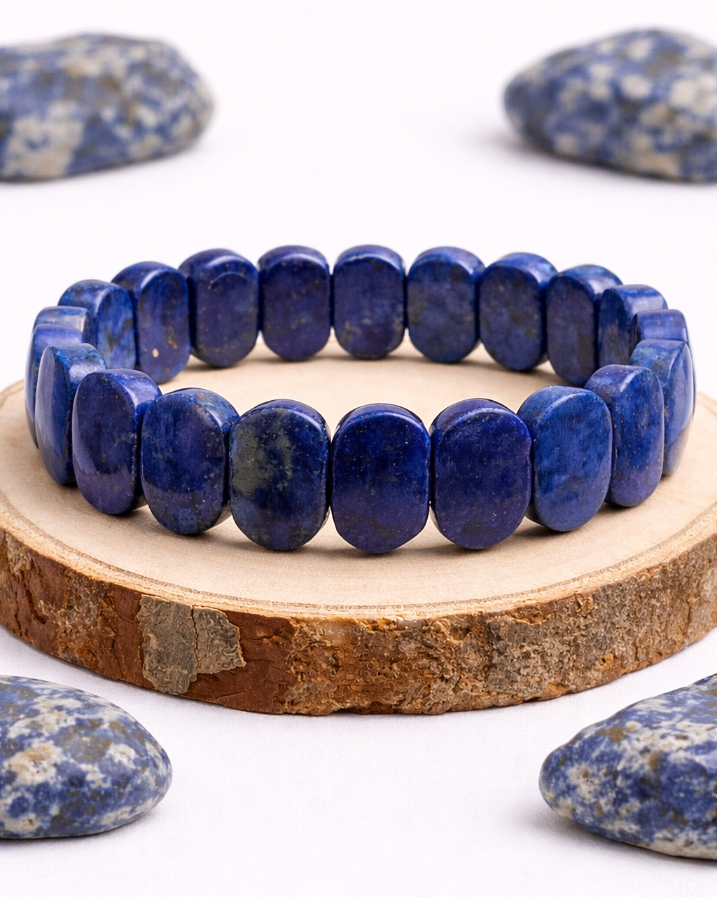 Lapis Lazuli Oval Cut Bracelet
