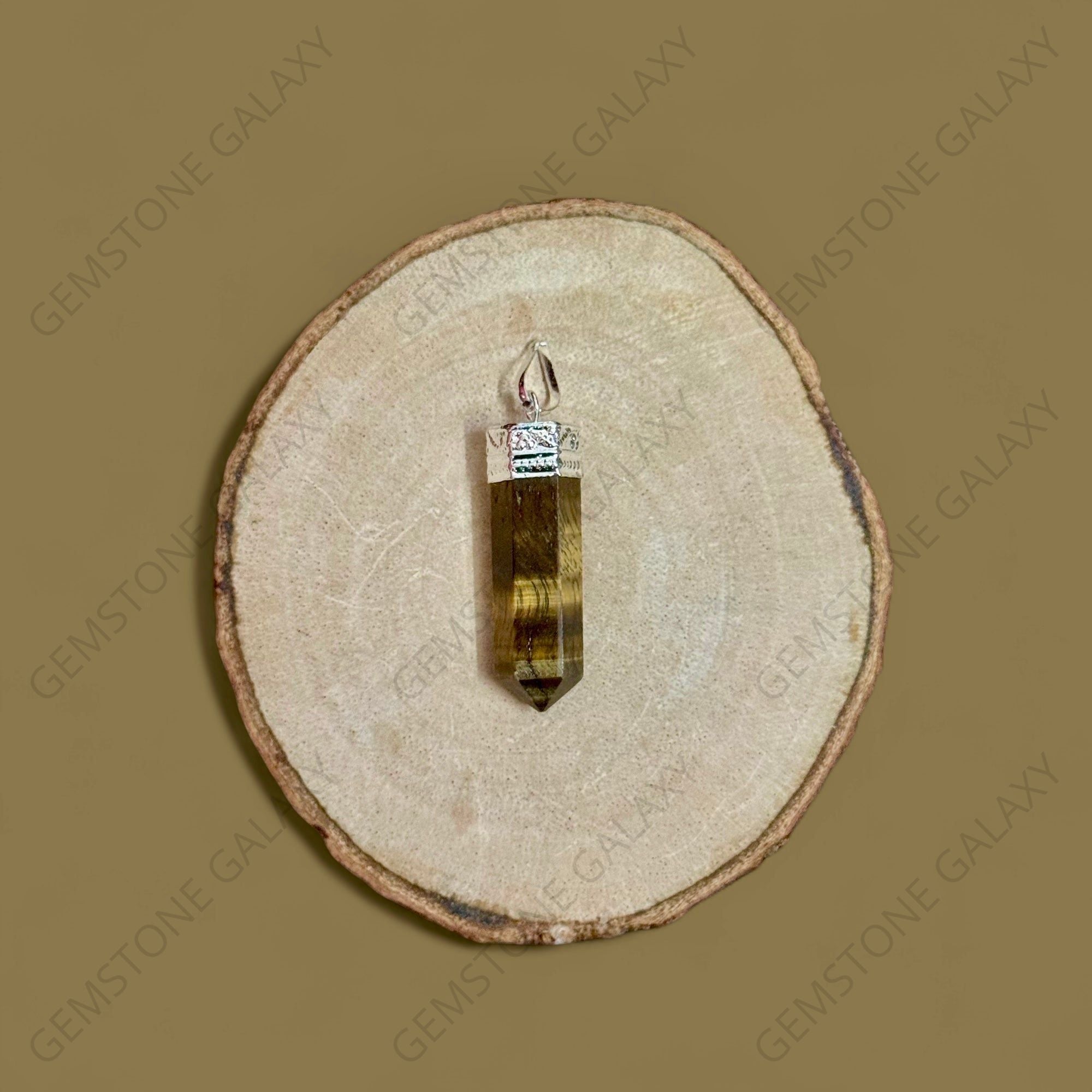 Tiger Eye Pencil Pendant
