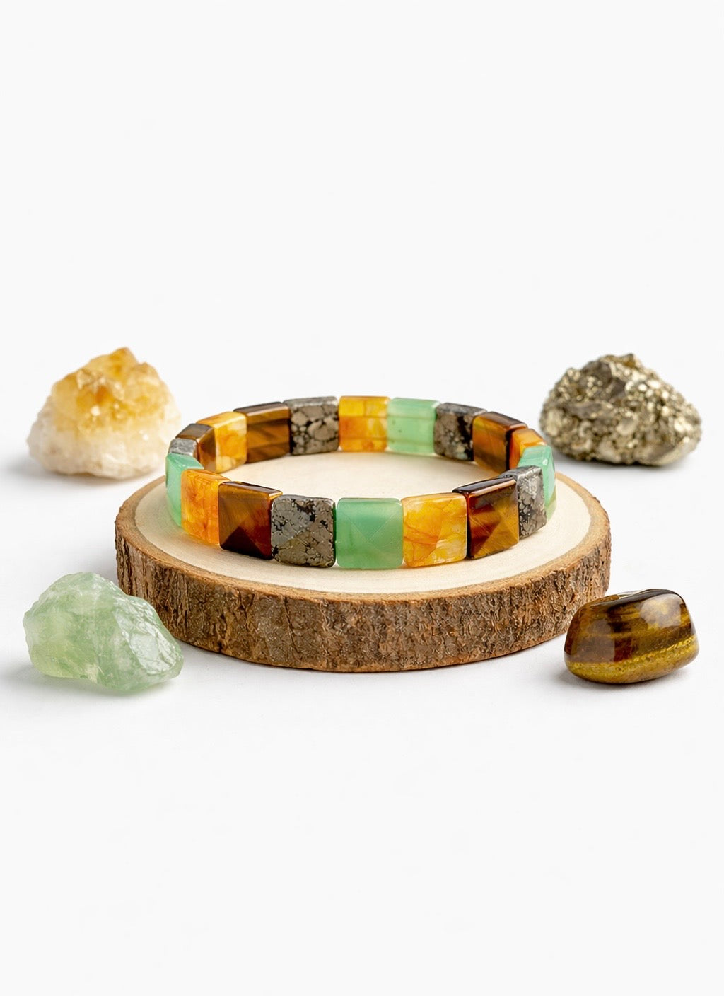 Money Magnet Square Cut Bracelet