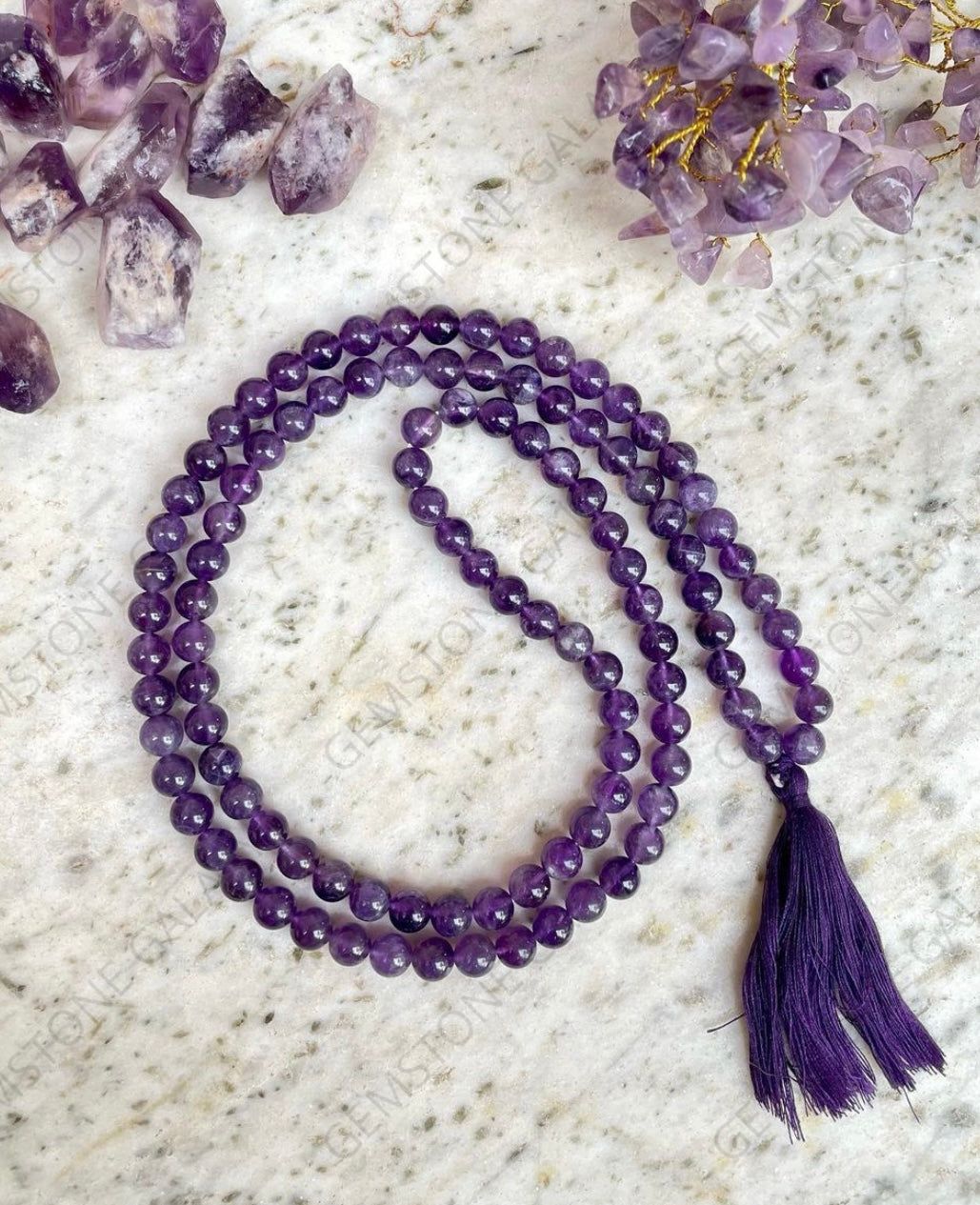 Amethyst Mala