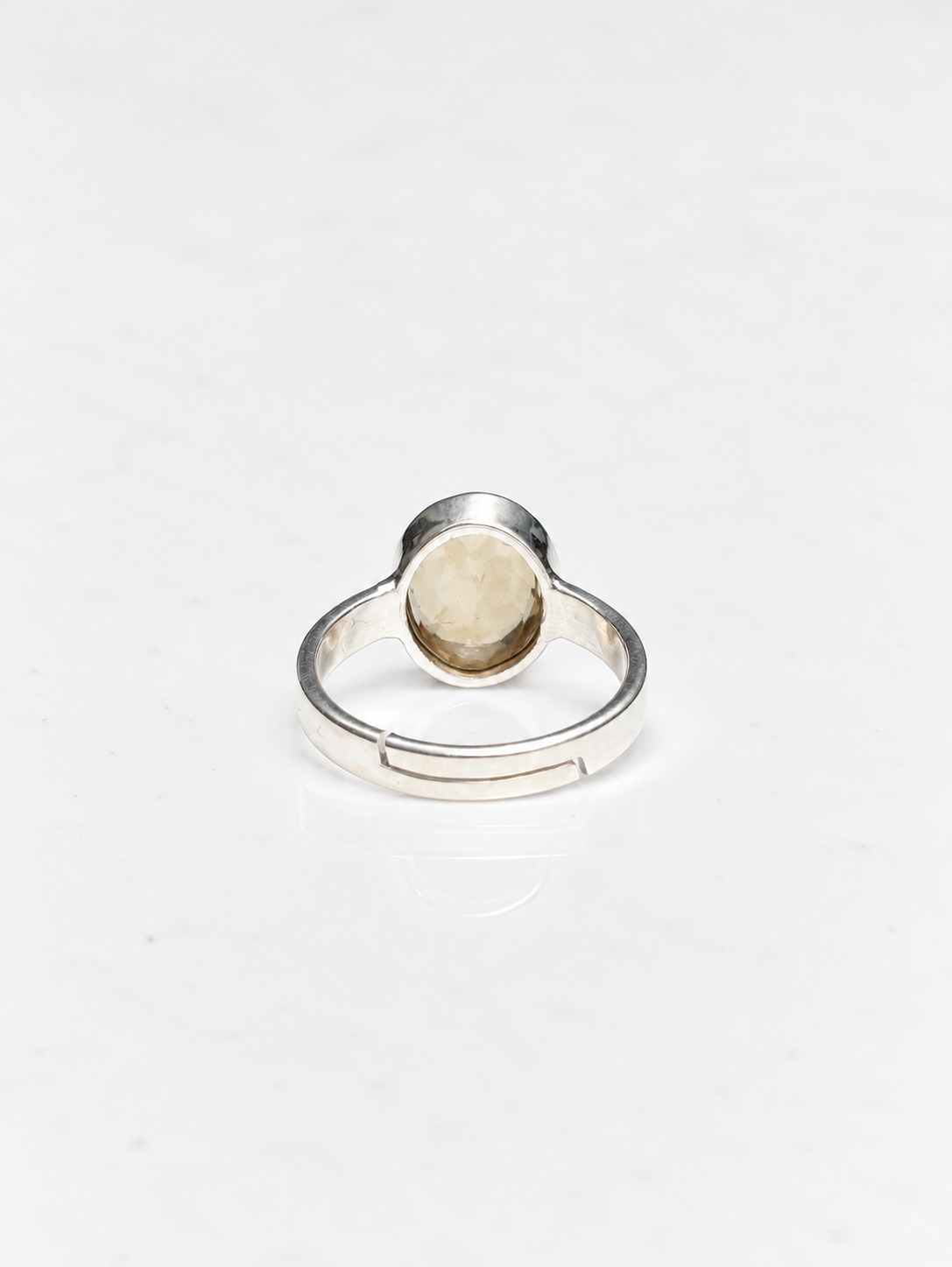 Citrine Classic Adjustable Ring
