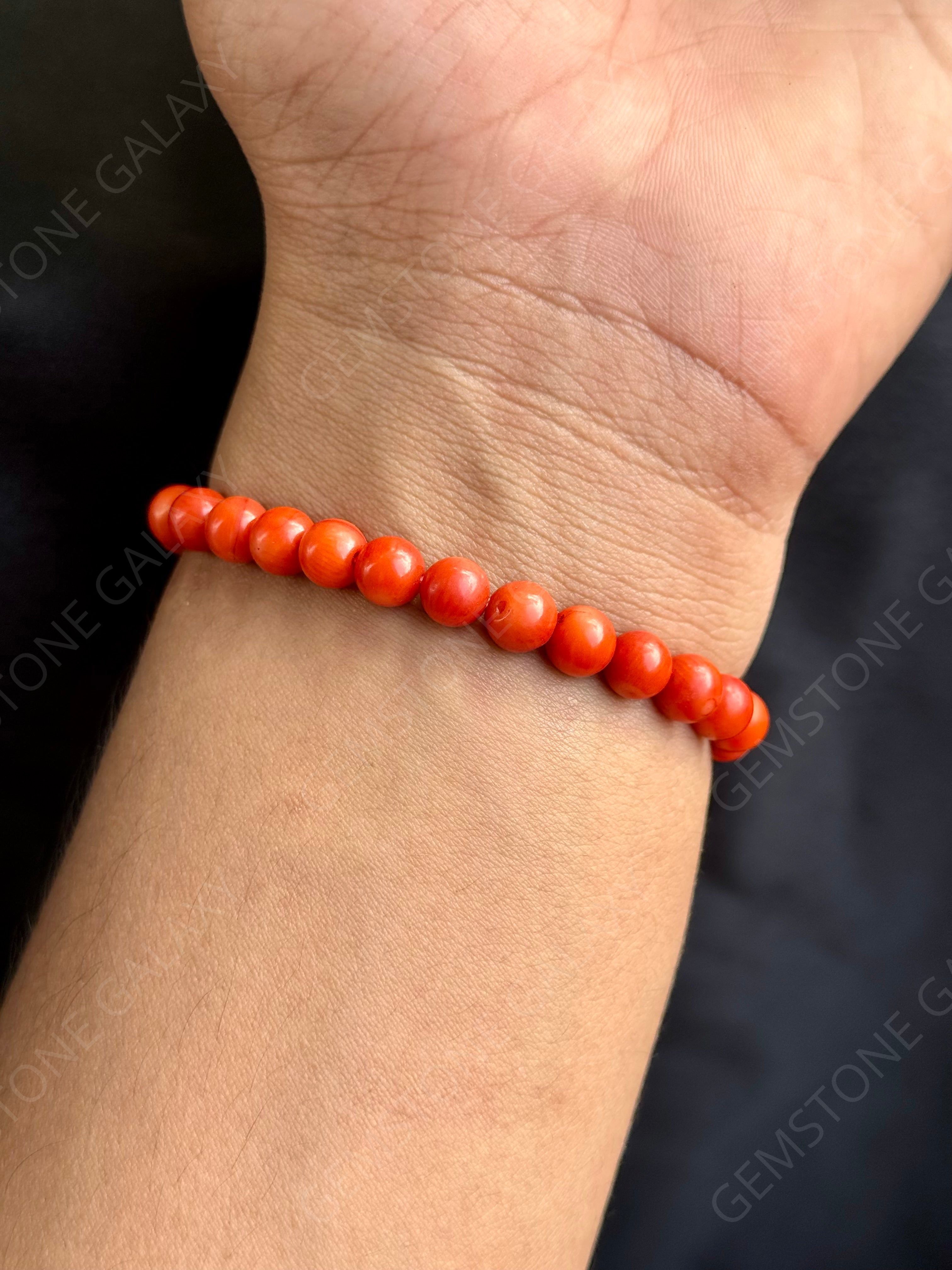 Red Coral Bracelet