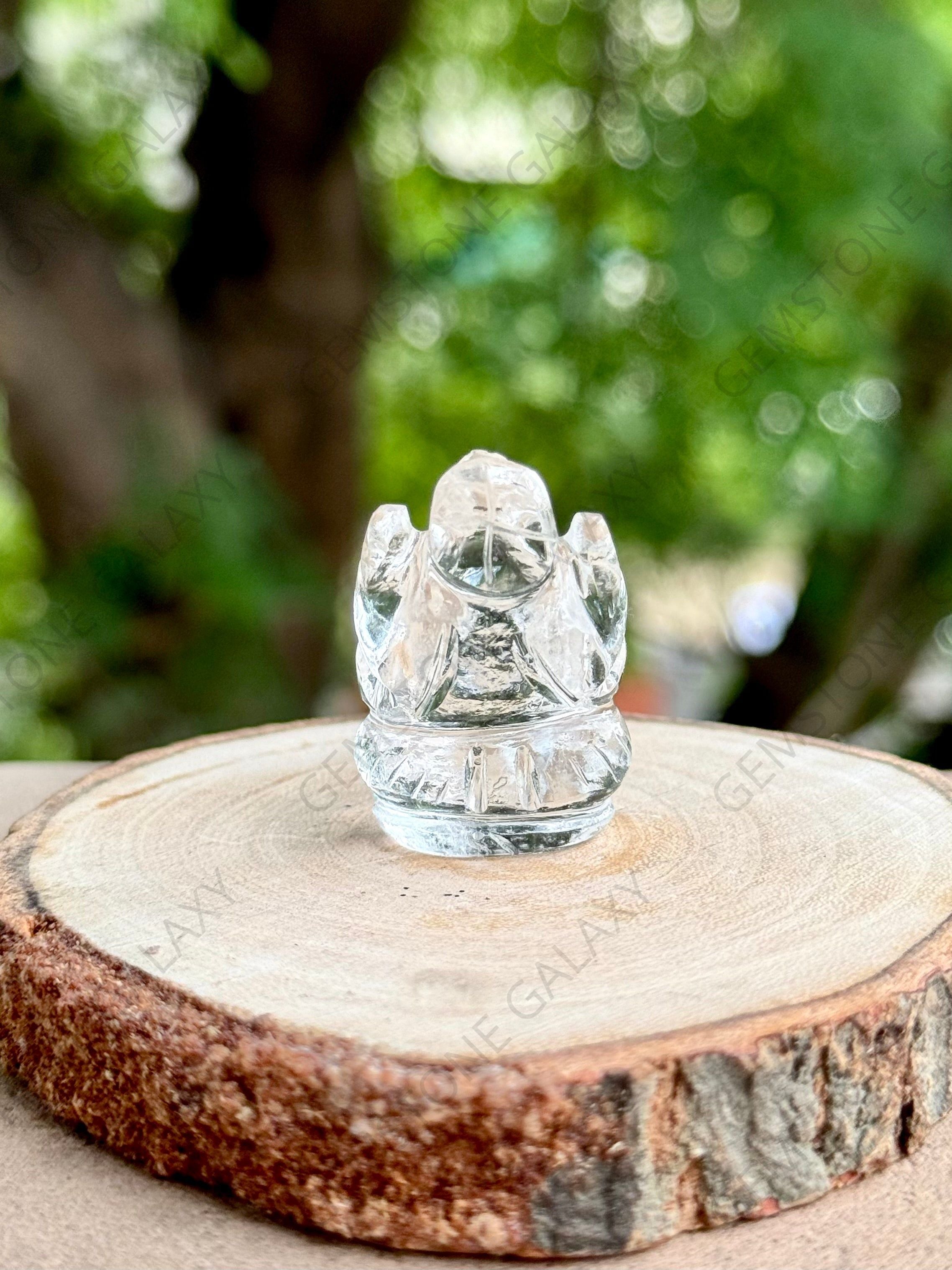 Clear Quartz Mini Ganesha