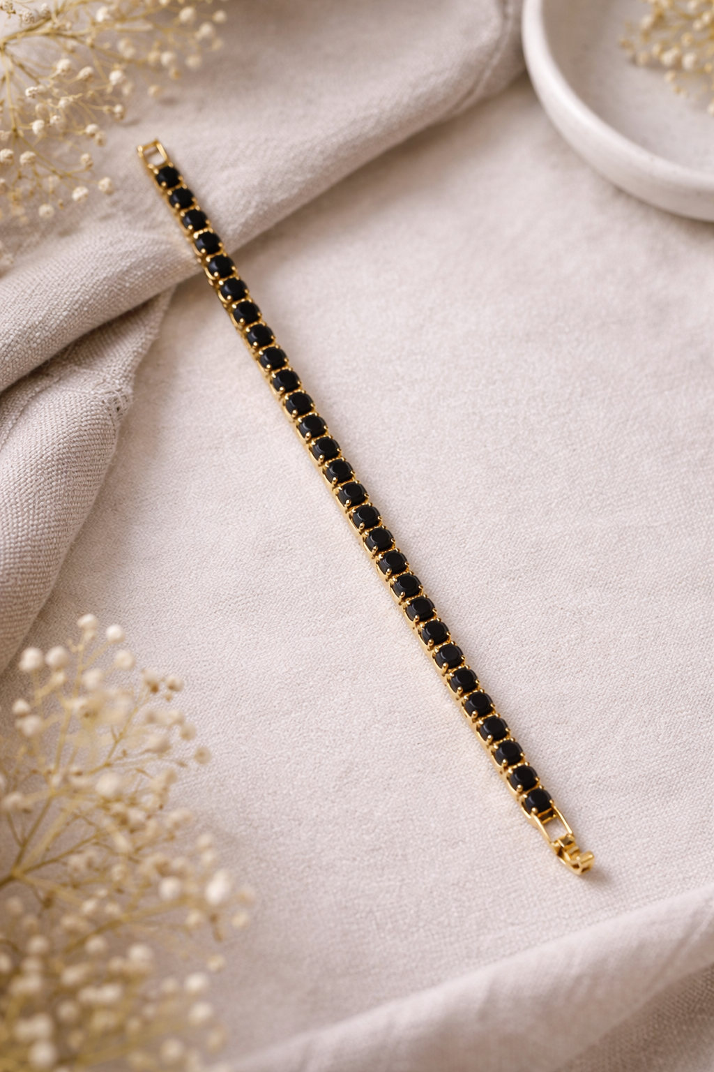 Midnight Luxe Tennis Bracelet