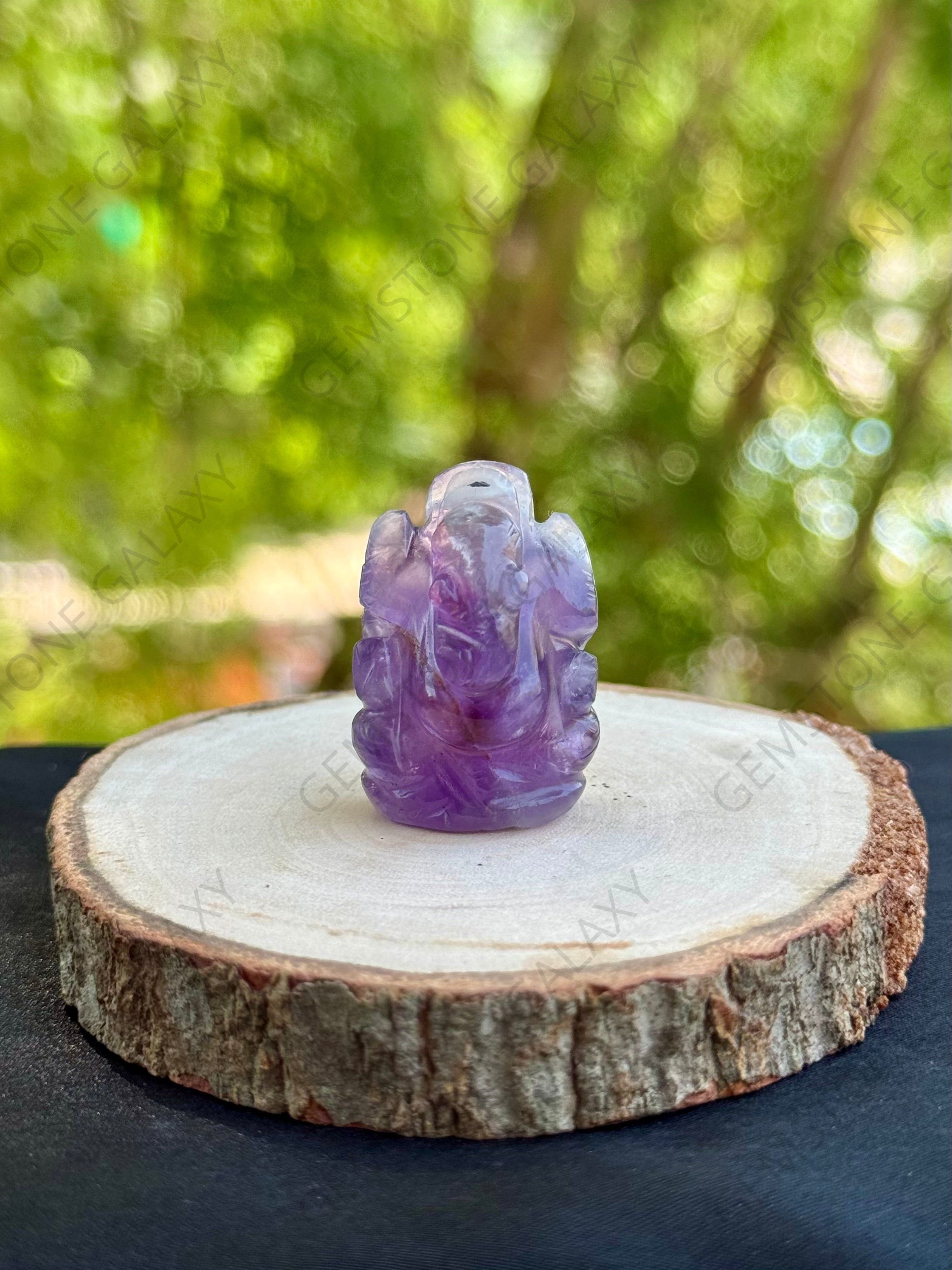Amethyst Mini Ganesha