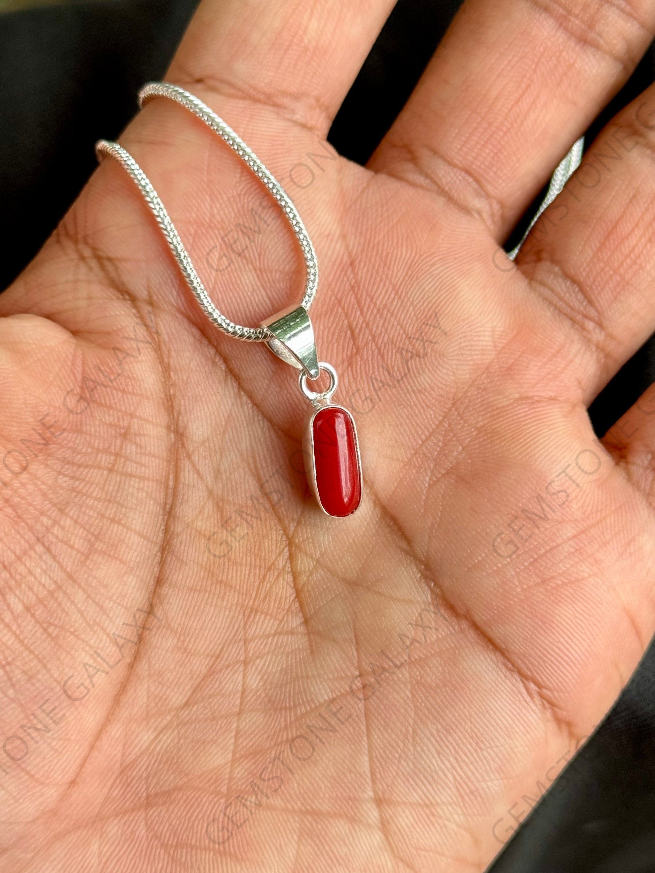 Red Coral (Moonga) Pendant