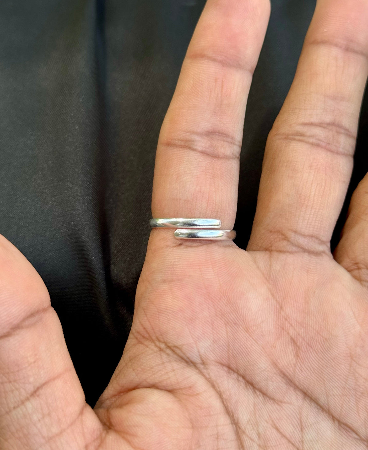 Amethyst Adjustable Ring