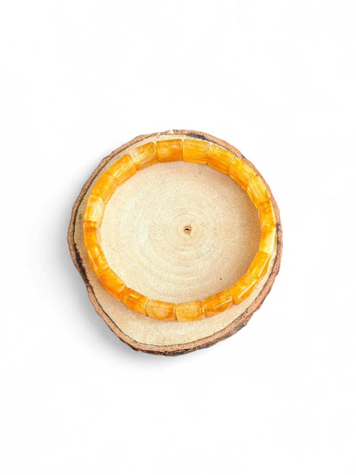 Citrine Square Cut Bracelet