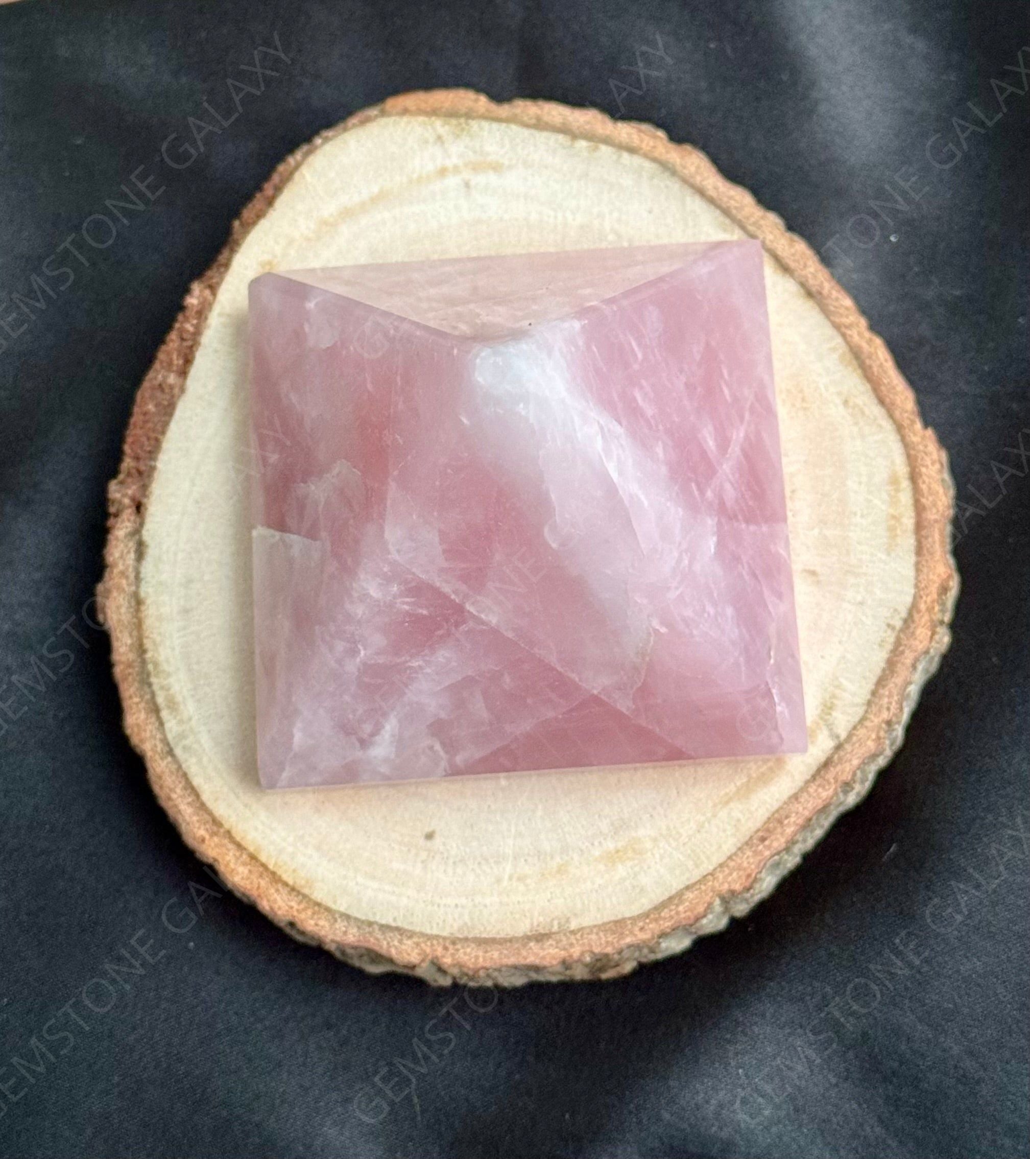 Rose Quartz Pyramid
