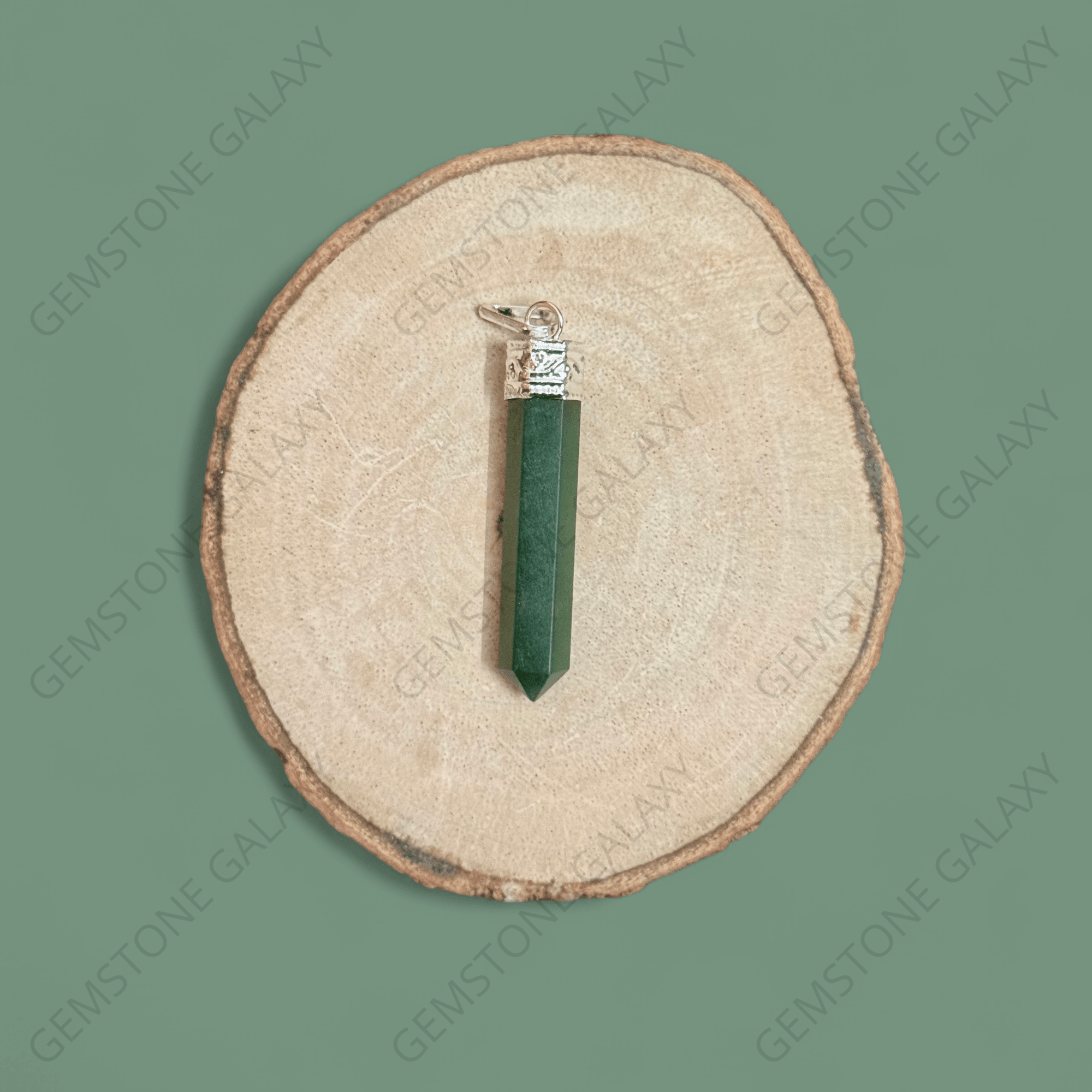 Jade Pencil Pendant