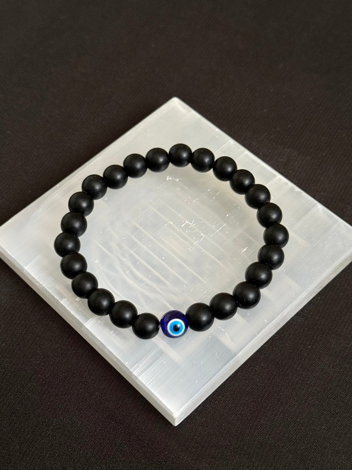 Matte Black Onyx Bracelet