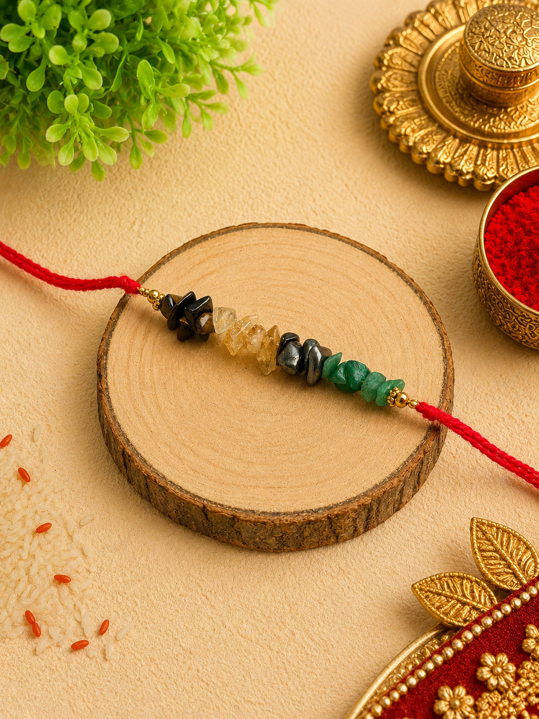 Money Magnet Chips Rakhi
