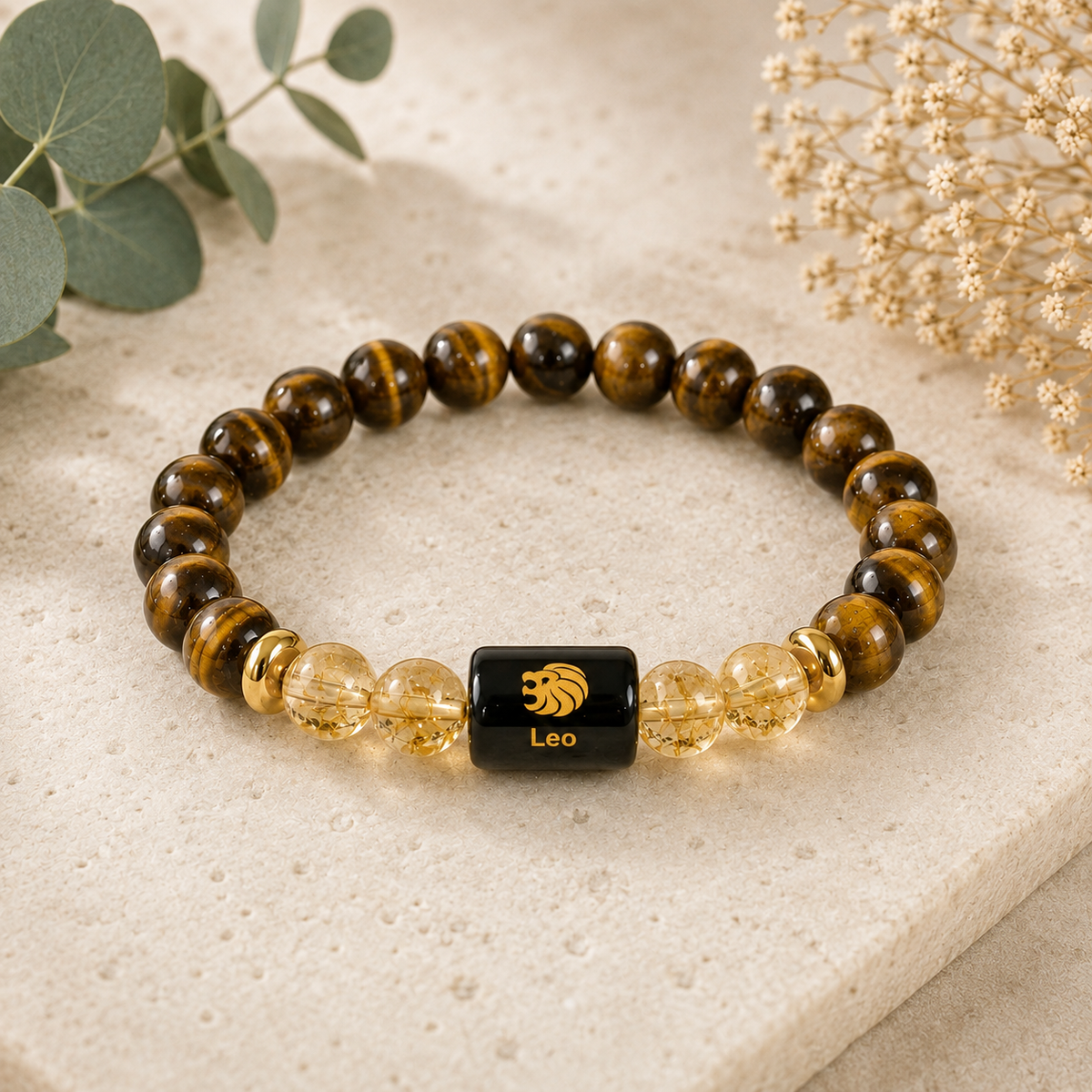Leo Zodiac Bracelet (ΰ€Έΰ€Ώΰ€ΰ€Ή ΰ€°ΰ€Ύΰ€Άΰ€Ώ)