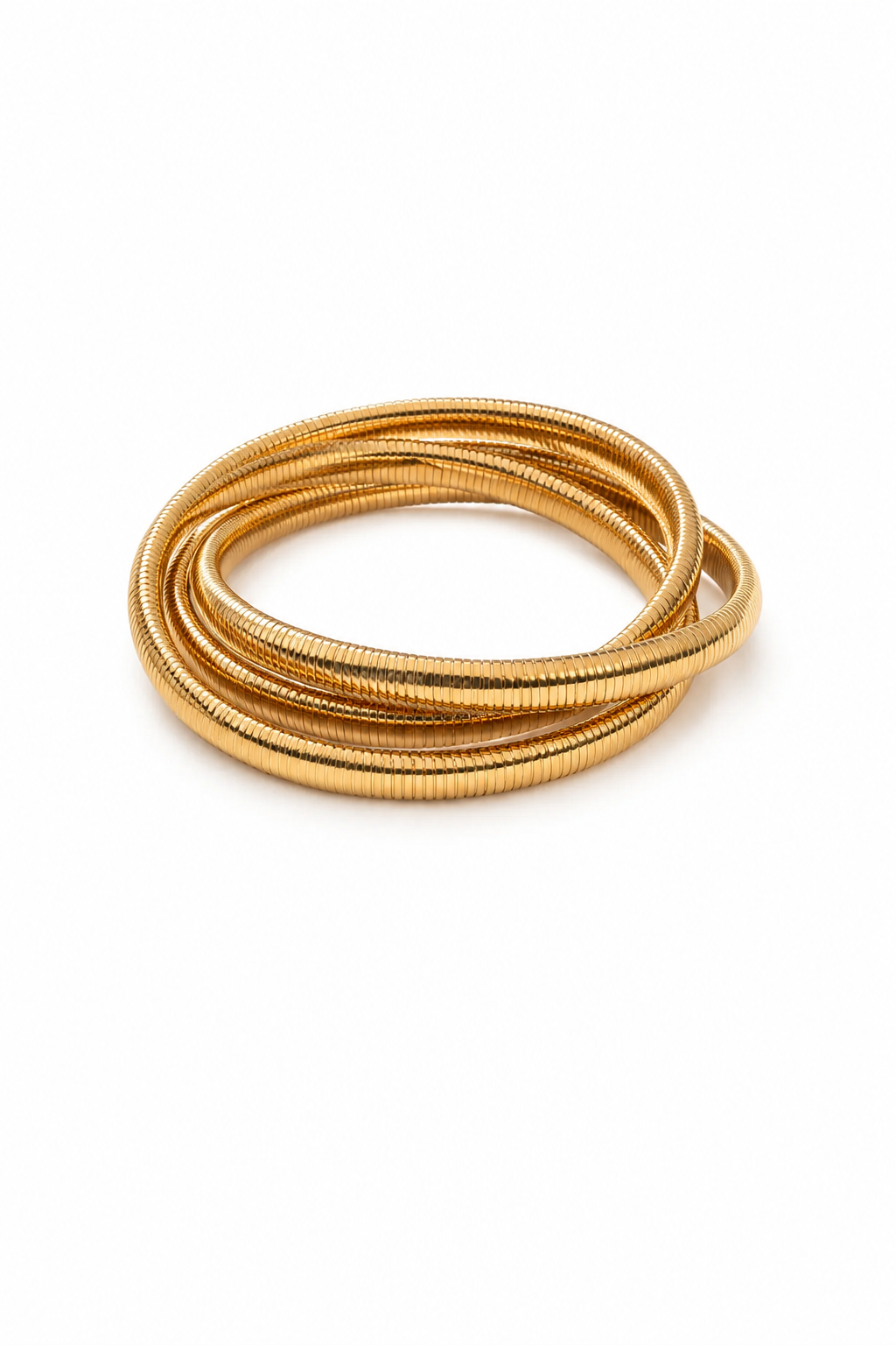 Auric Coil Statement Bracelet