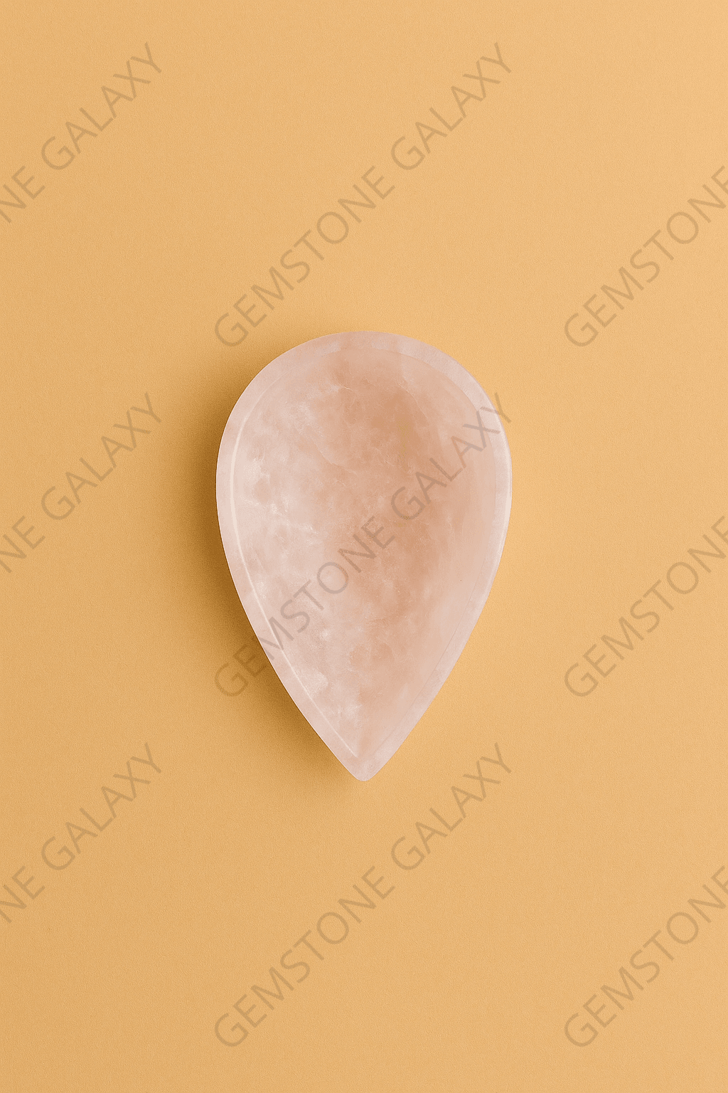 Rose Quartz Crystal Diya