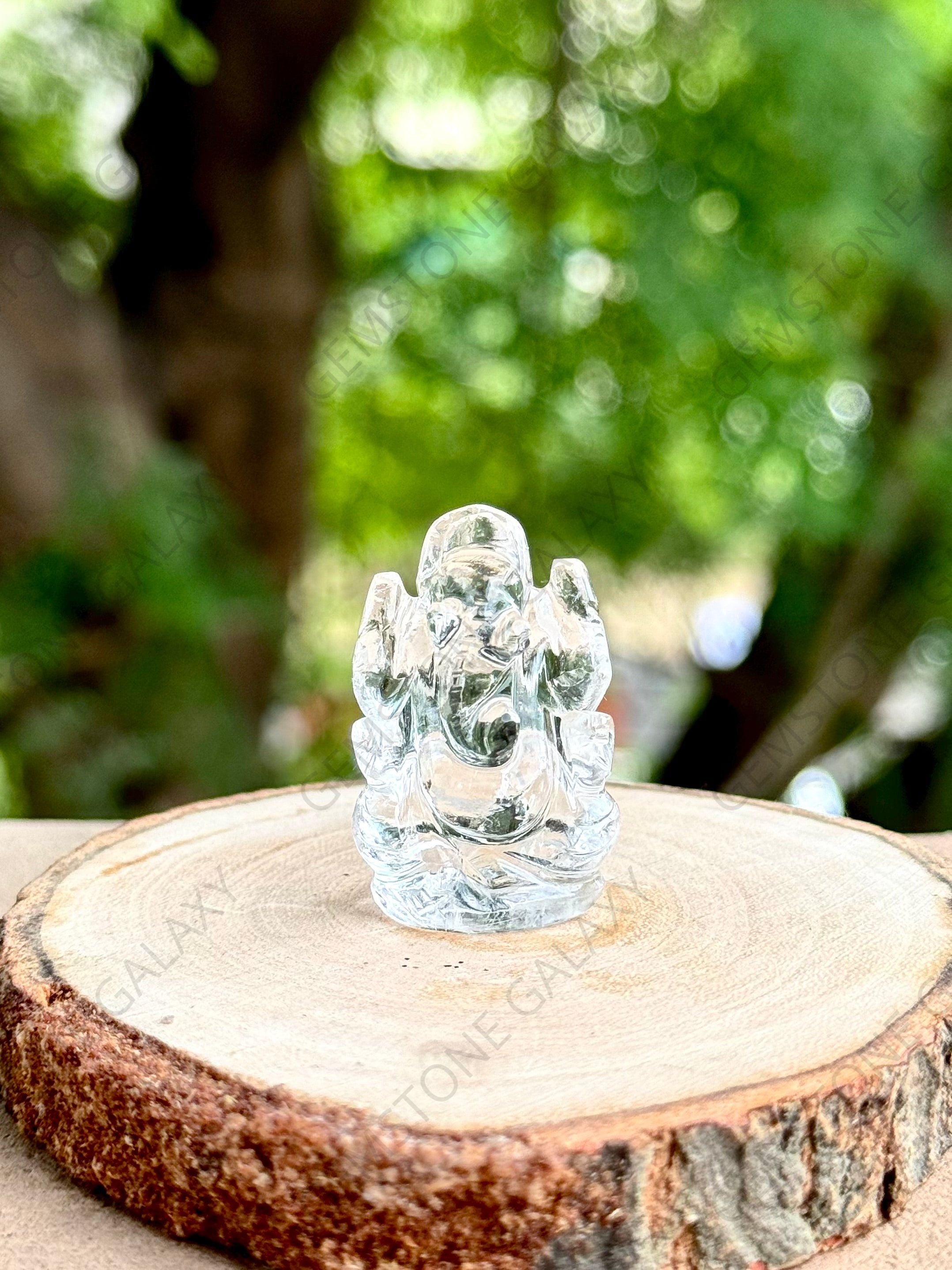 Clear Quartz Mini Ganesha