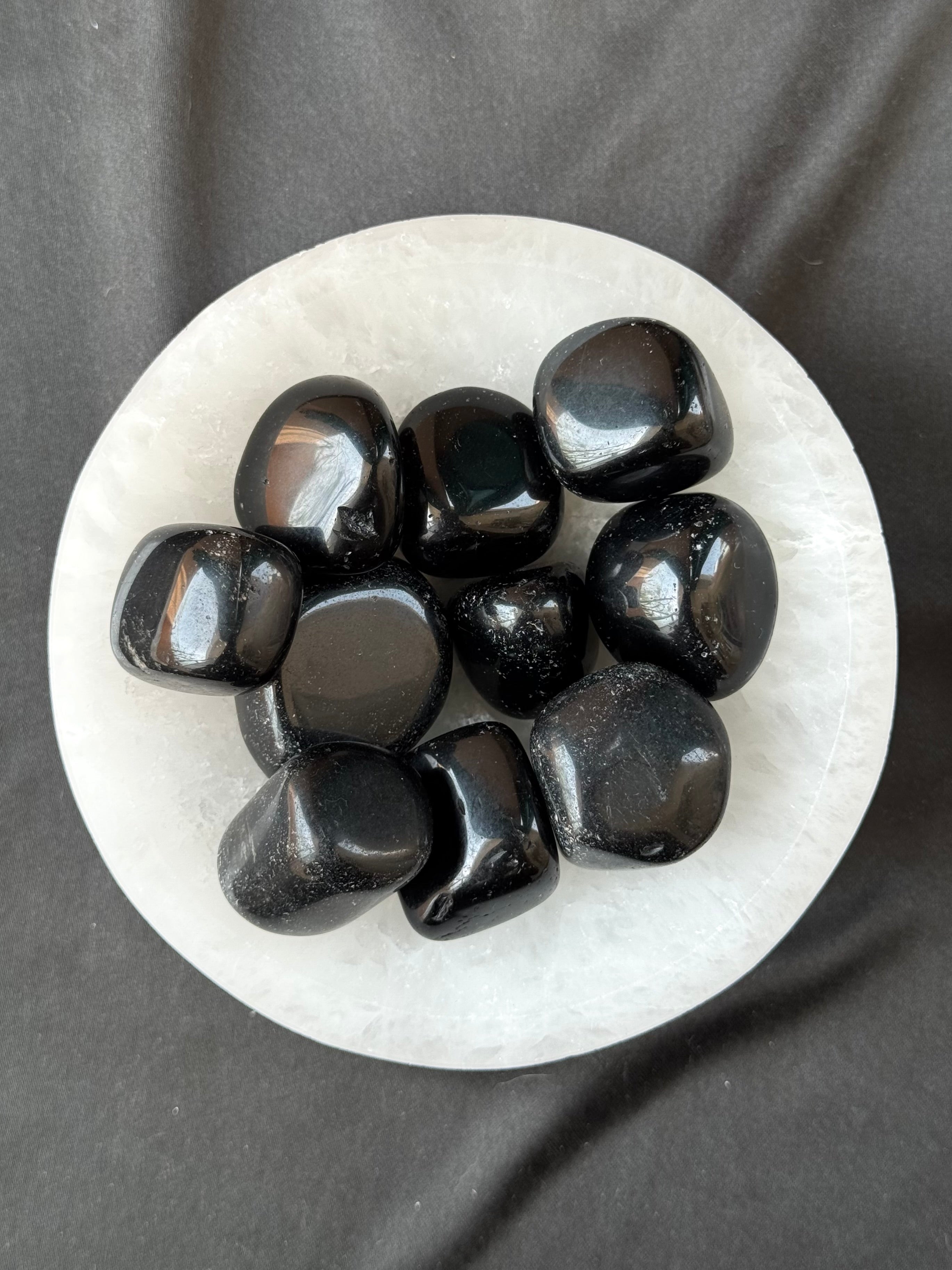 Black Obsidian Tumble