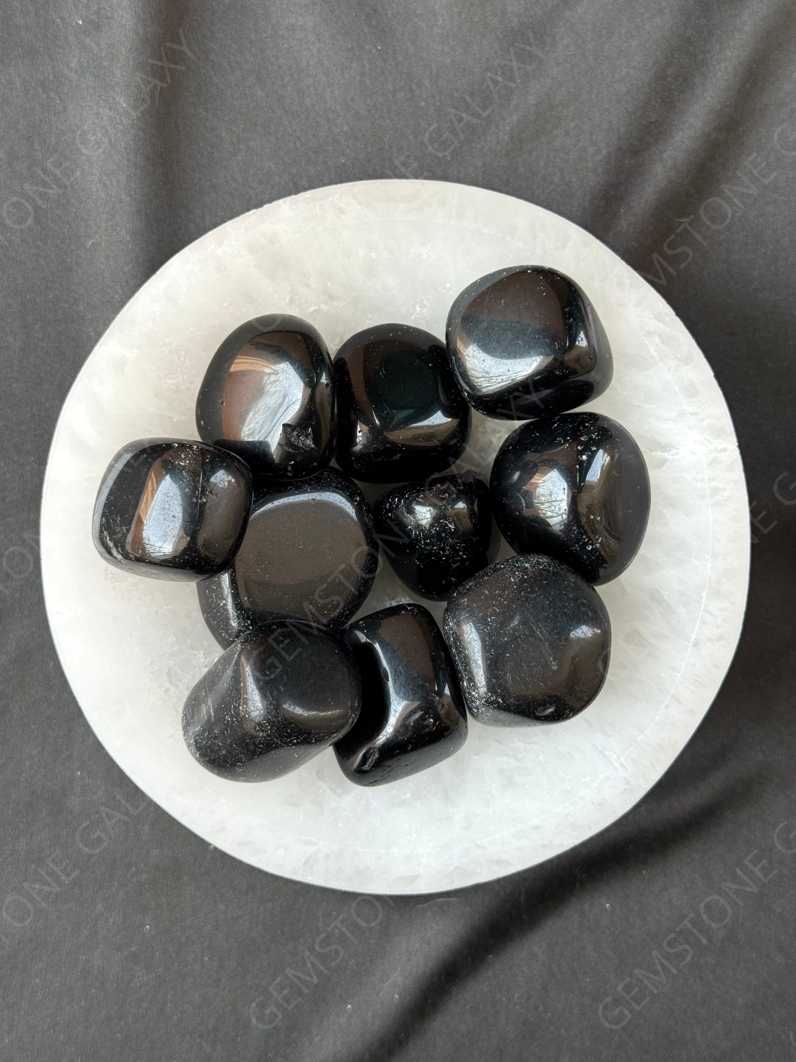 Black Obsidian Tumble