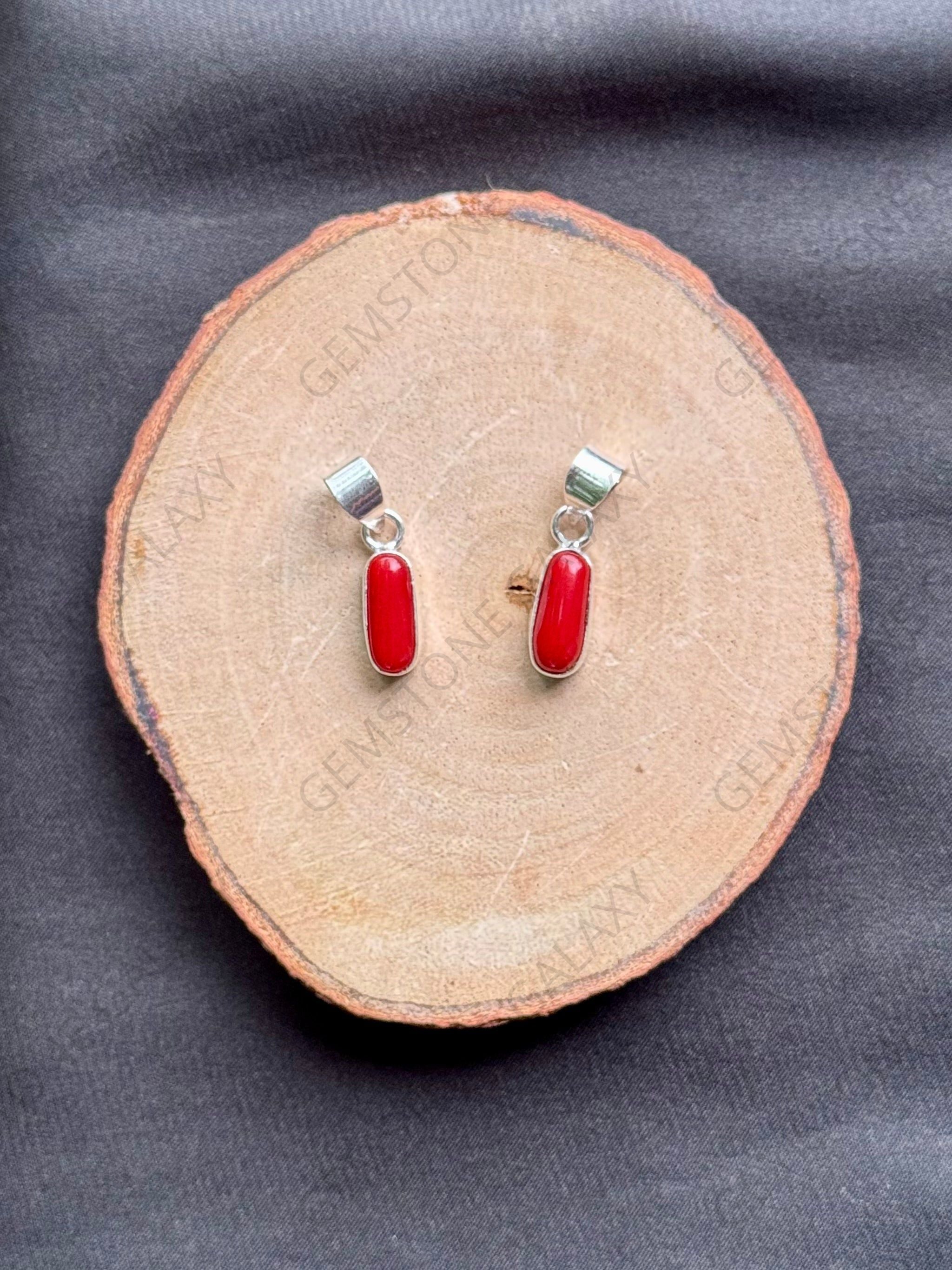 Red Coral (Moonga) Pendant