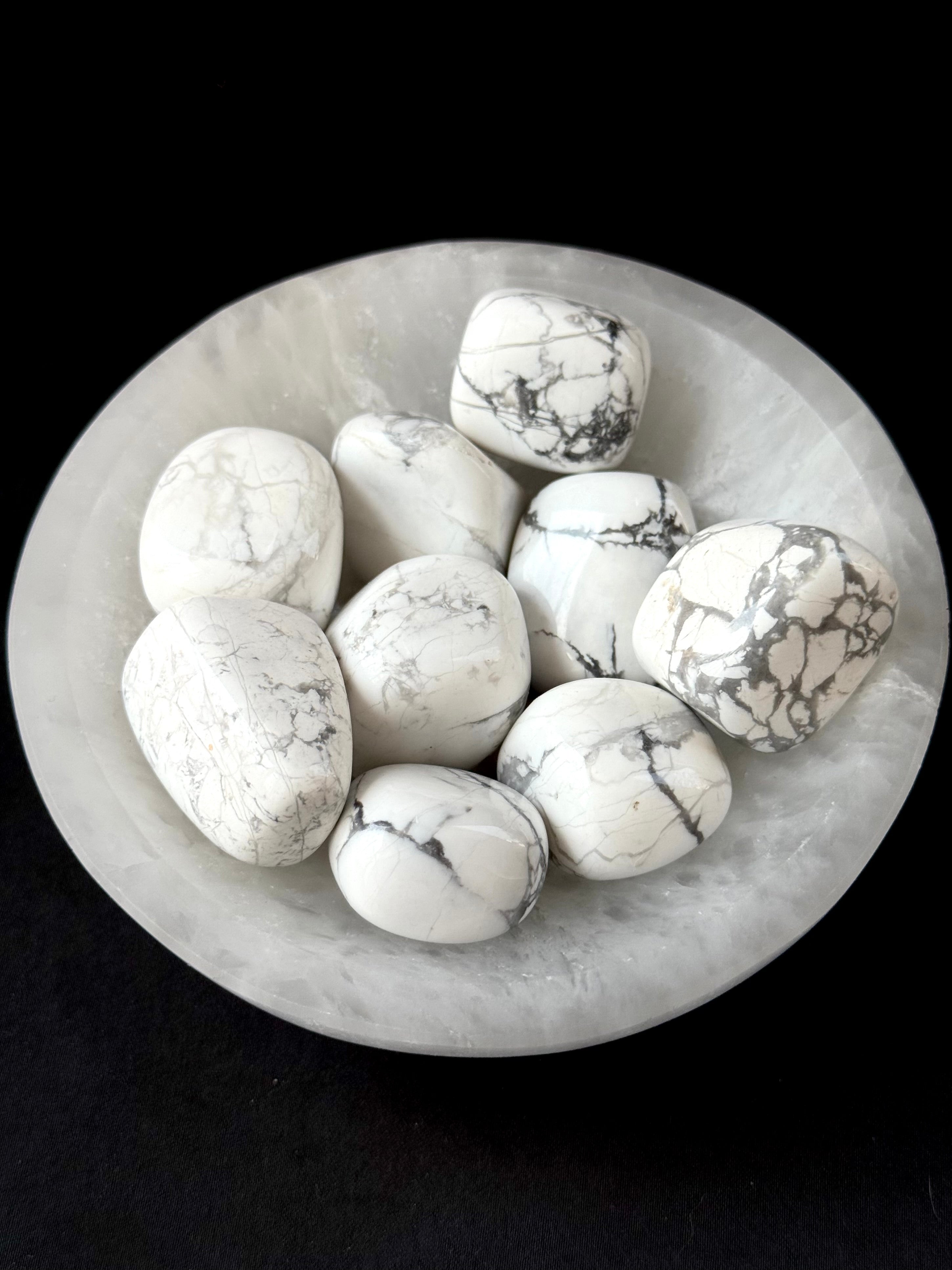 Howlite Tumble