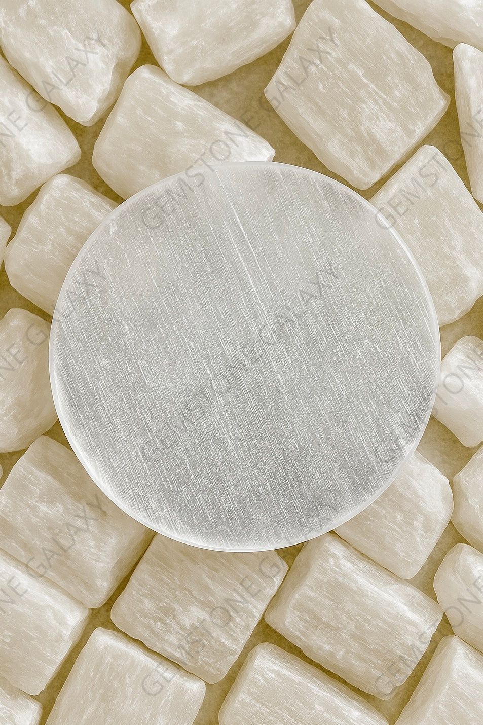 Crystals Charging Selenite Plate