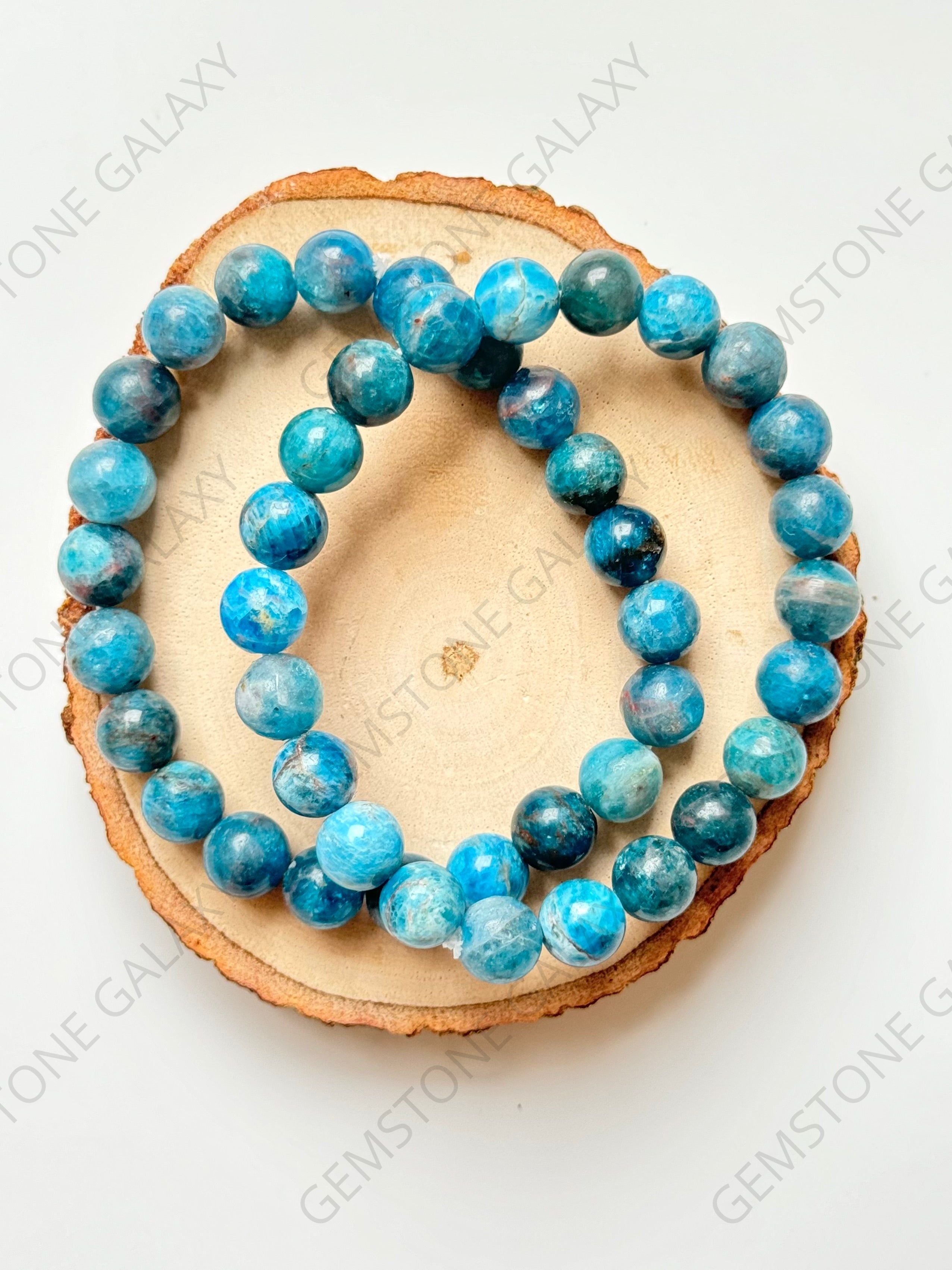 Blue Apatite Bracelet