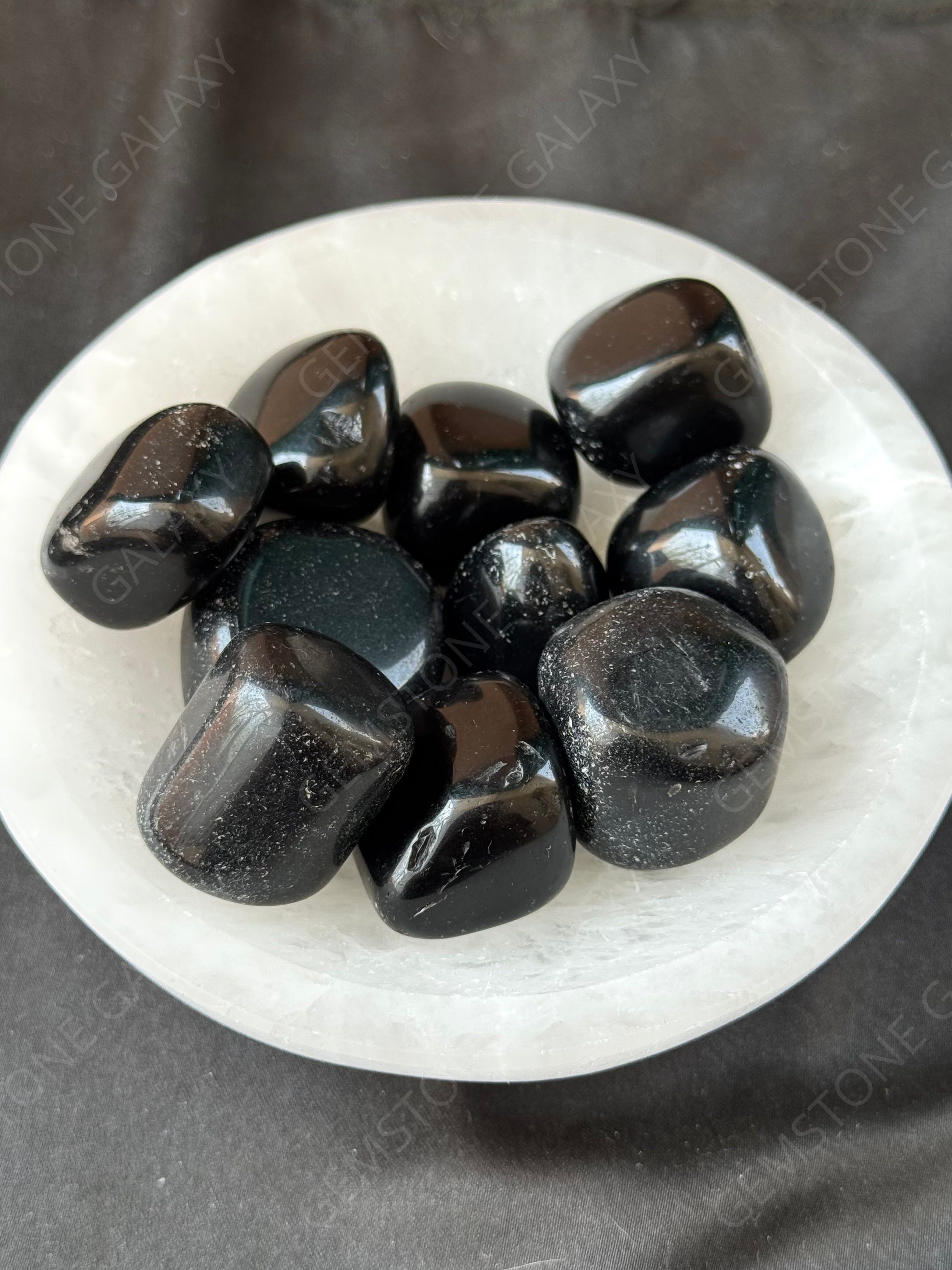 Black Obsidian Tumble