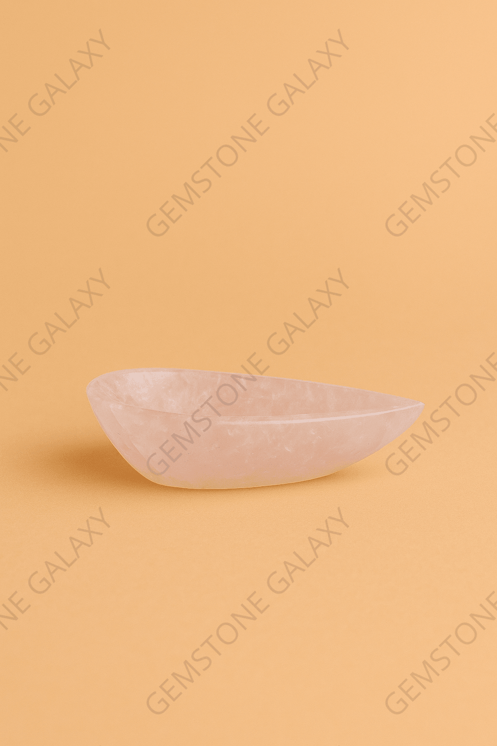 Rose Quartz Crystal Diya