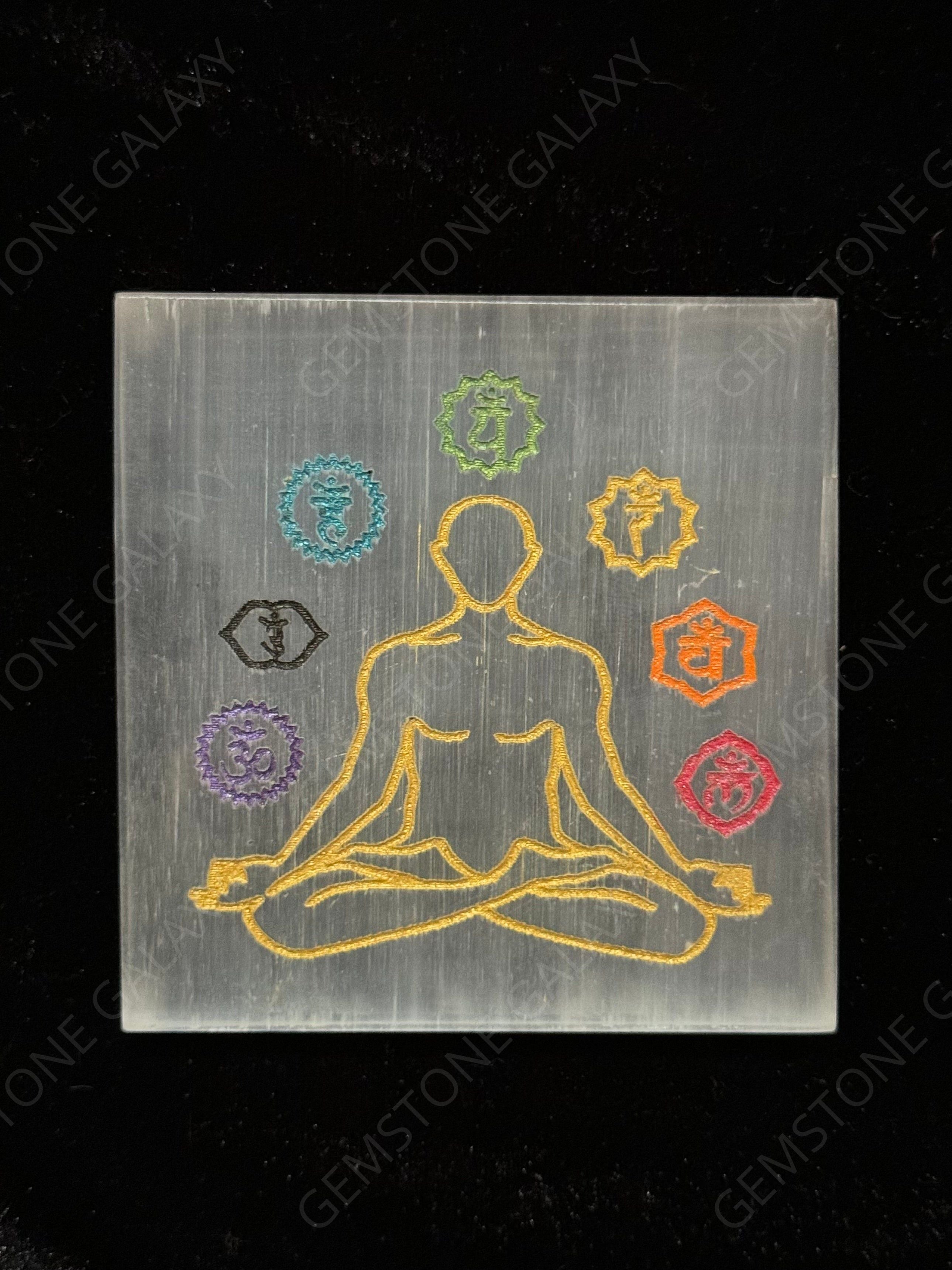 Crystals Charging Selenite Plate