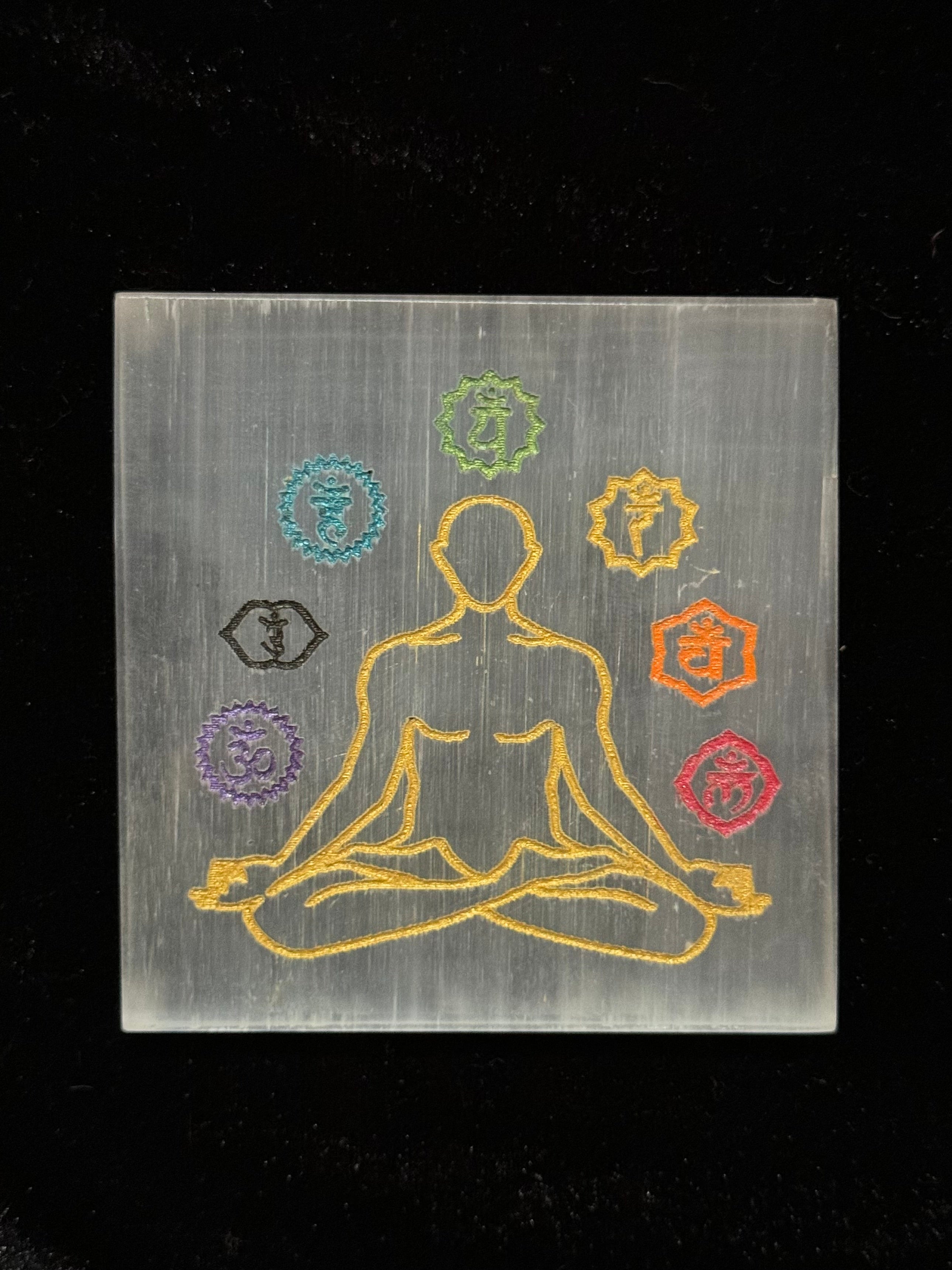 Crystals Charging Selenite Plate