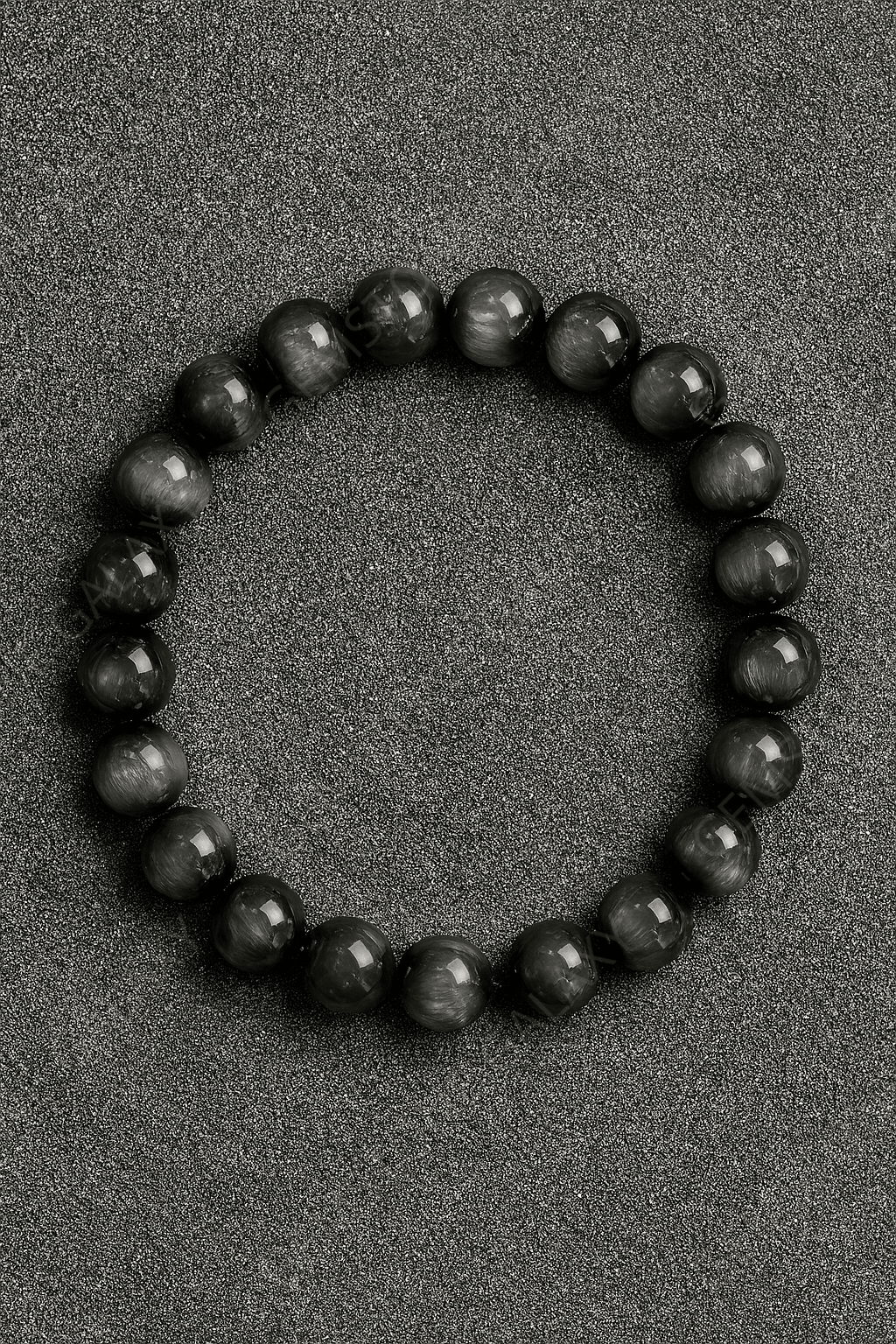 Grey Cat's Eye Bracelet