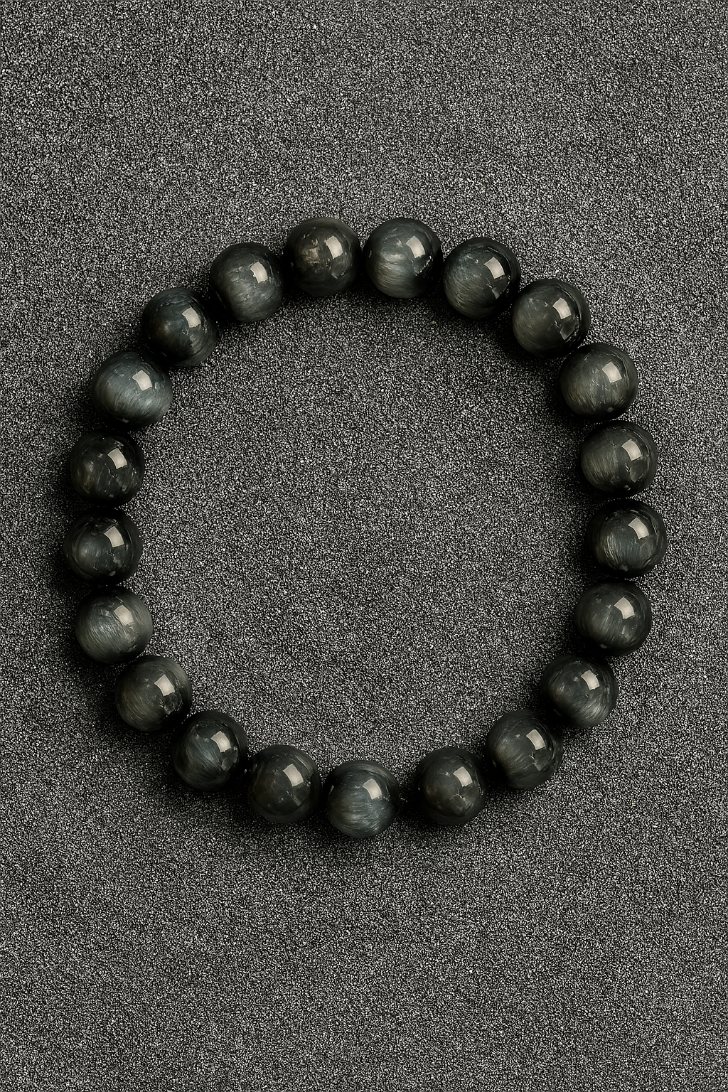 Grey Cat's Eye Bracelet