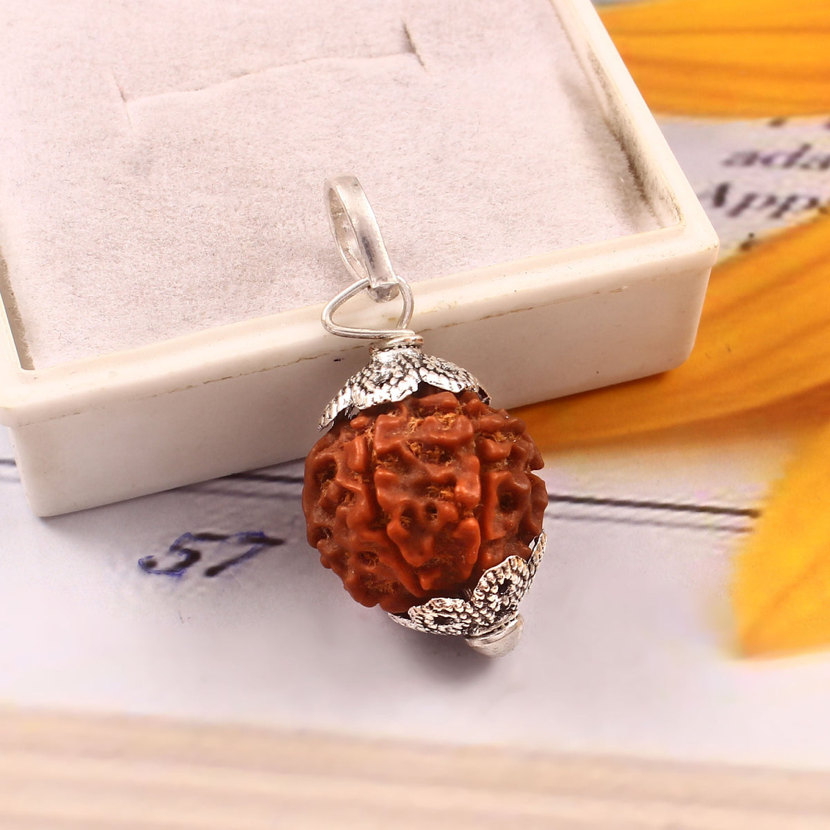 7 Mukhi Rudraksha Pendant