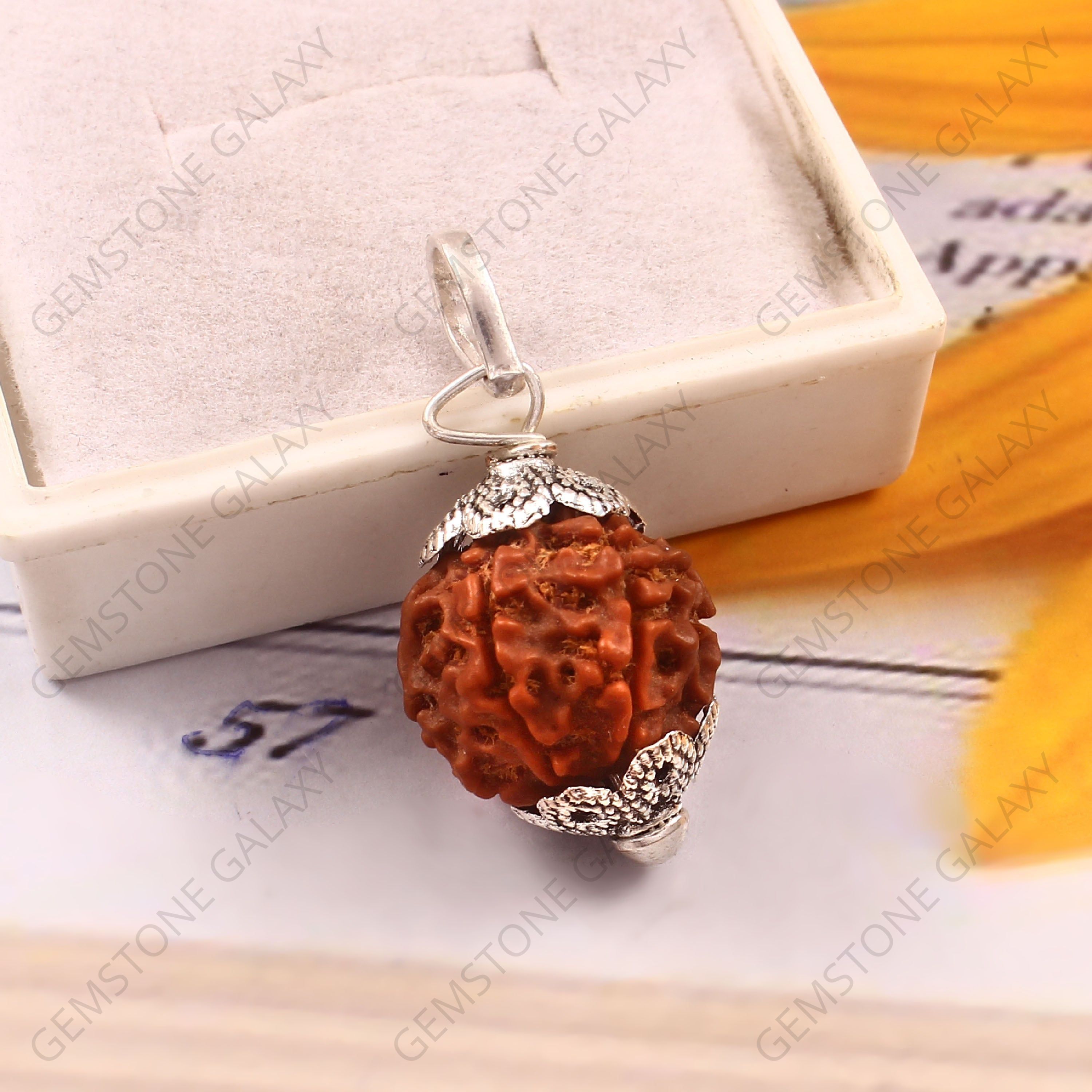 7 Mukhi Rudraksha Pendant