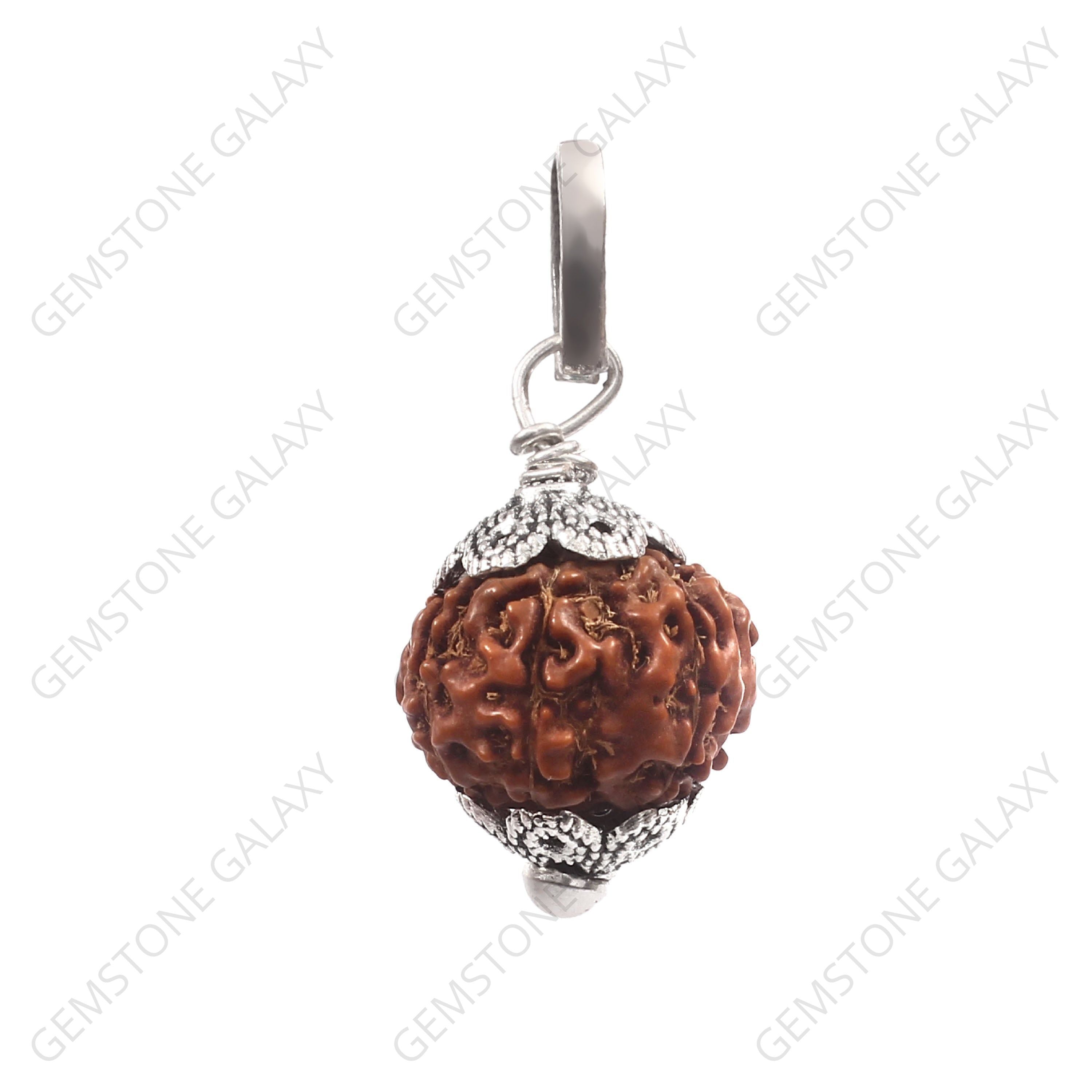 9 Mukhi Rudraksha Pendant