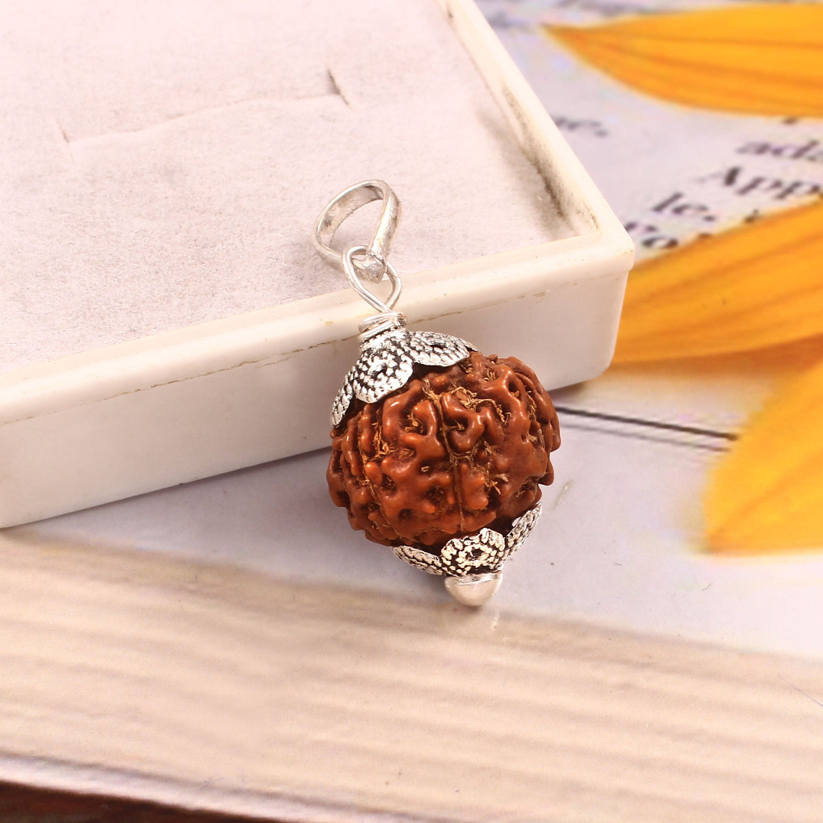 9 Mukhi Rudraksha Pendant